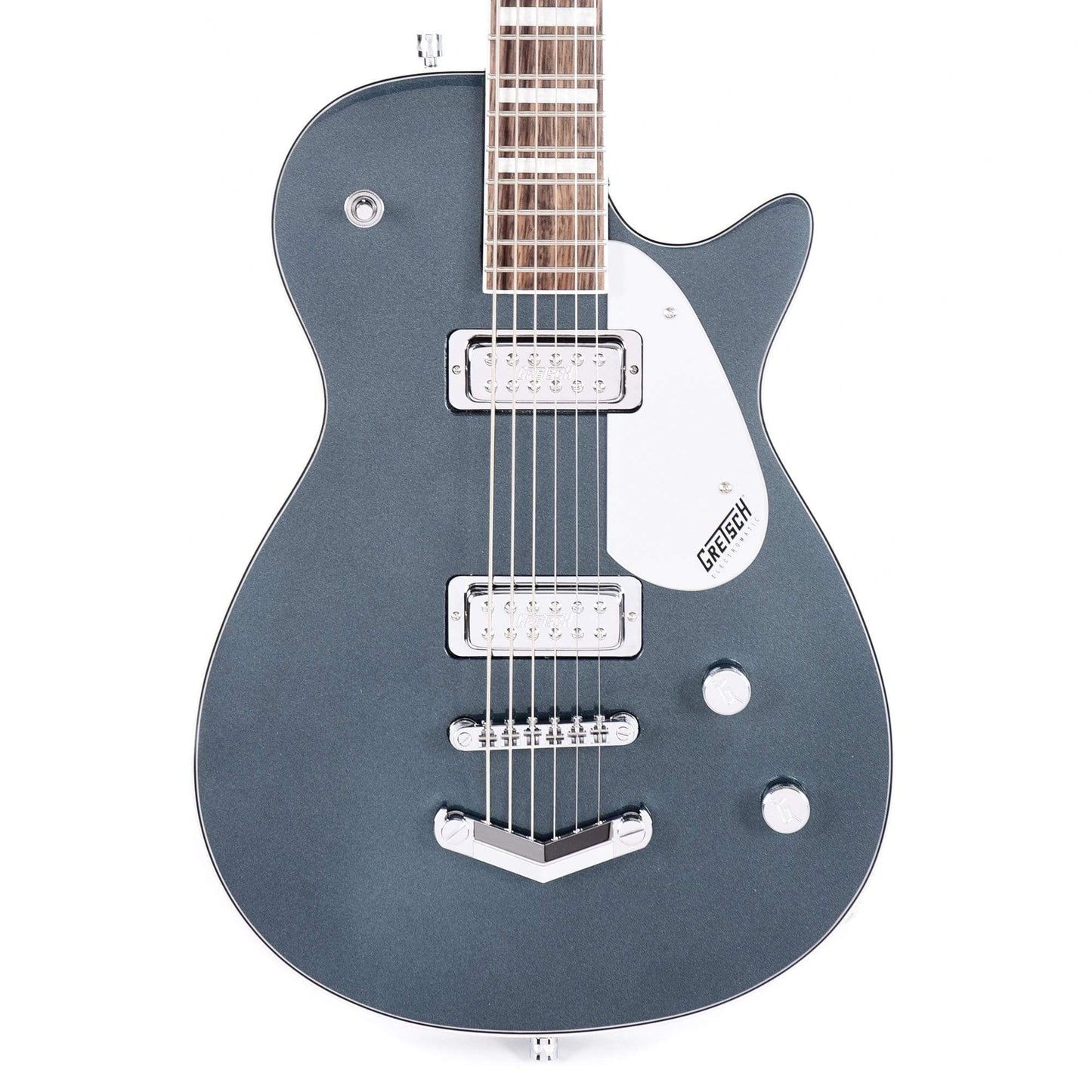 Gretsch G5260 Electromatic Jet Baritone Jade Grey Metallic w/V-Stoptail Electric Guitars / Baritone