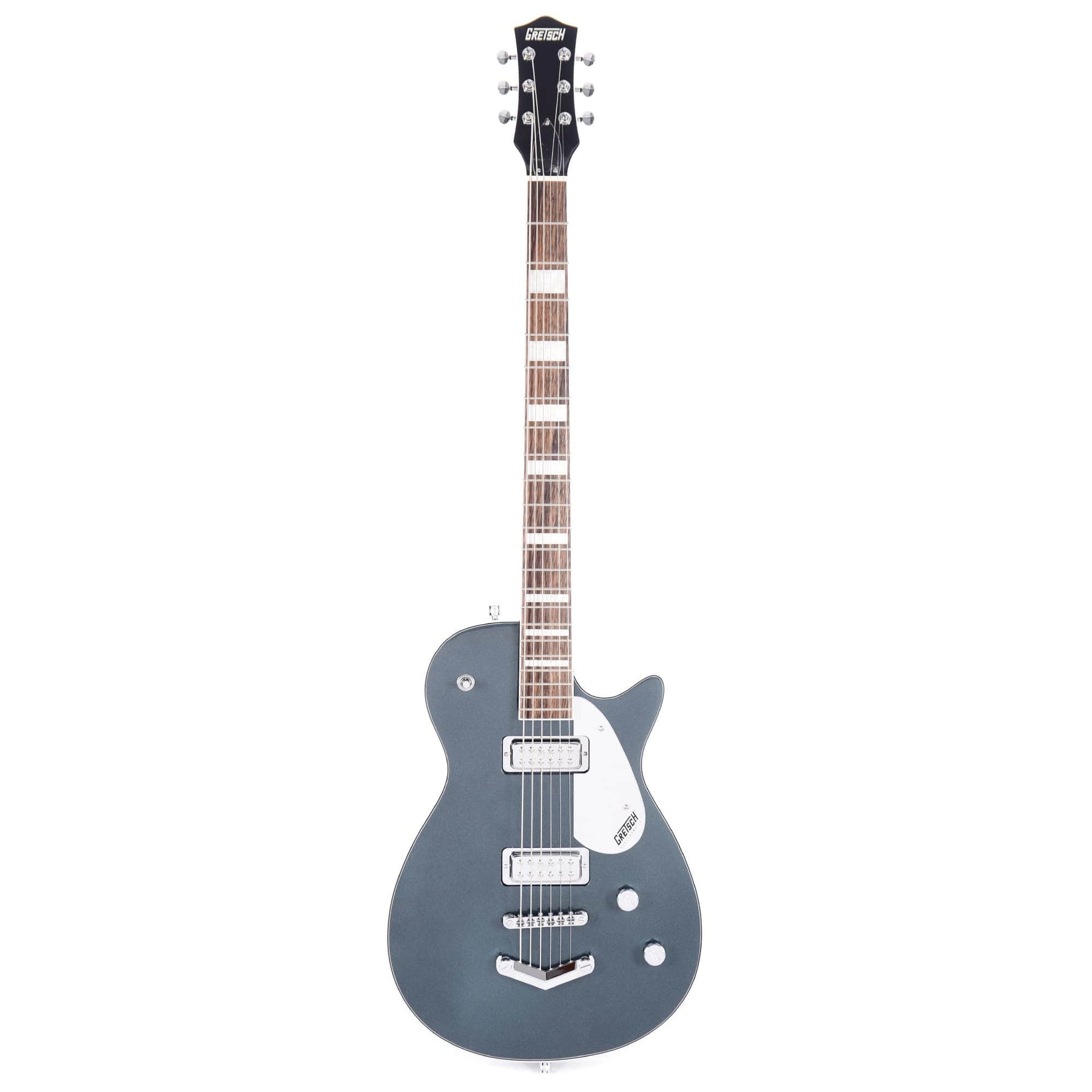 Gretsch G5260 Electromatic Jet Baritone Jade Grey Metallic w/V-Stoptail Electric Guitars / Baritone