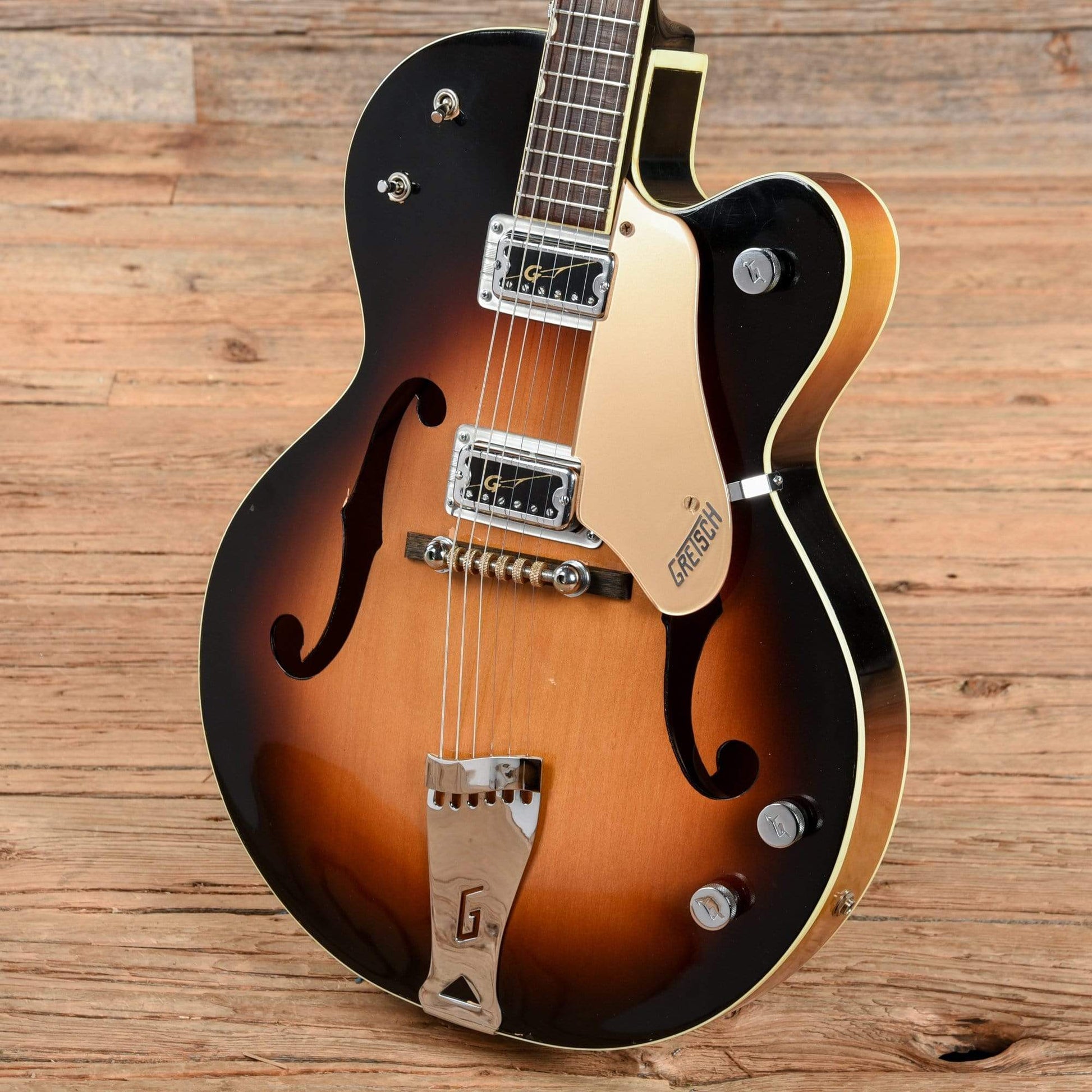 Gretsch 6117 Double Anniversary Sunburst 1963 Electric Guitars / Hollow Body