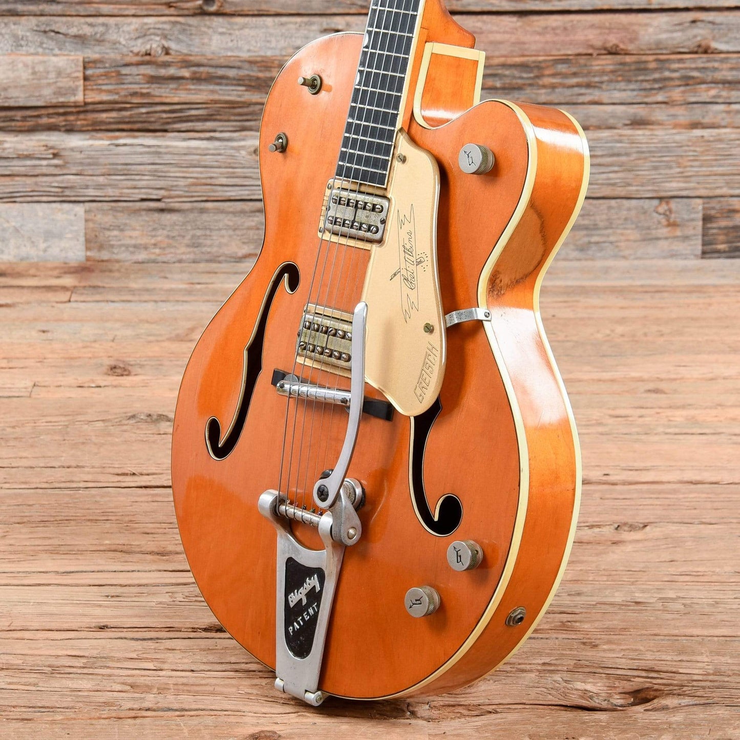 Gretsch 6120 Chet Atkins Hollowbody Orange 1958 Electric Guitars / Hollow Body