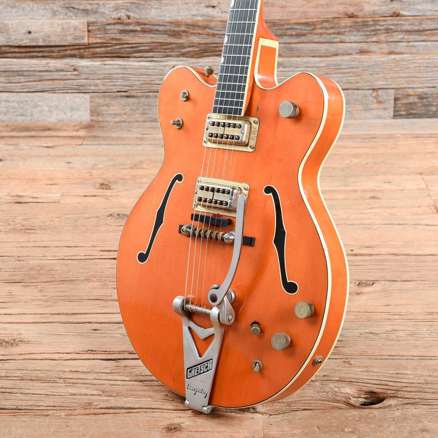 Gretsch 6120 Chet Atkins Hollowbody Orange 1962 Electric Guitars / Hollow Body