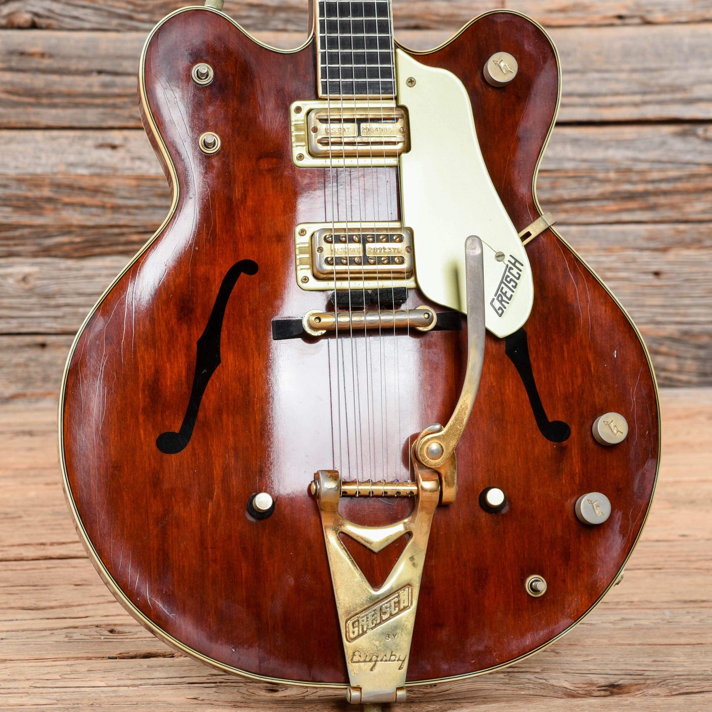 Gretsch 6122 Chet Atkins Country Gentleman Walnut 1966 Electric Guitars / Hollow Body