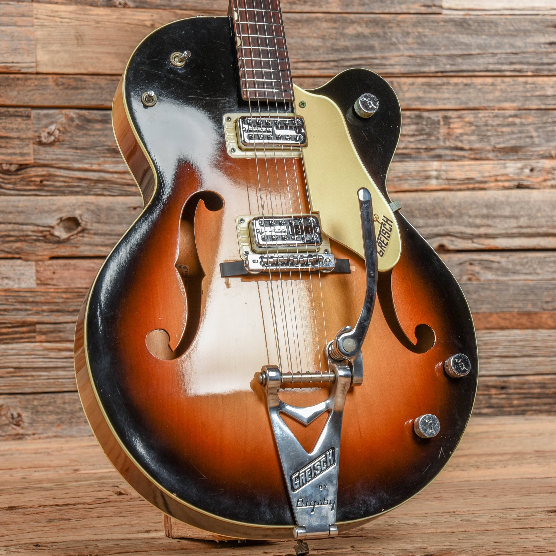 Gretsch 6124 Anniversary Sunburst 1965 Electric Guitars / Hollow Body