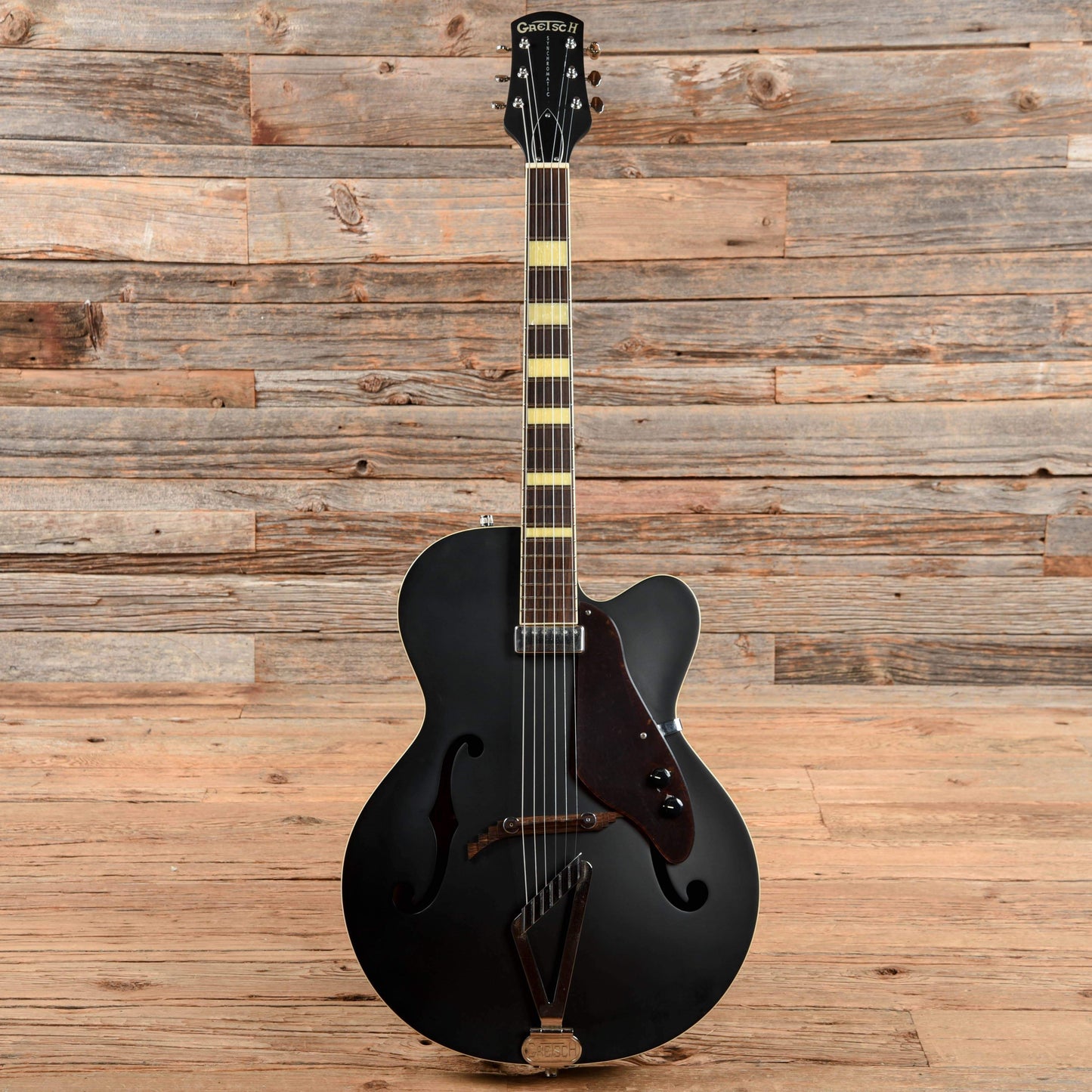 Gretsch G100CE Synchromatic Cutaway Satin Black 2011 Electric Guitars / Hollow Body