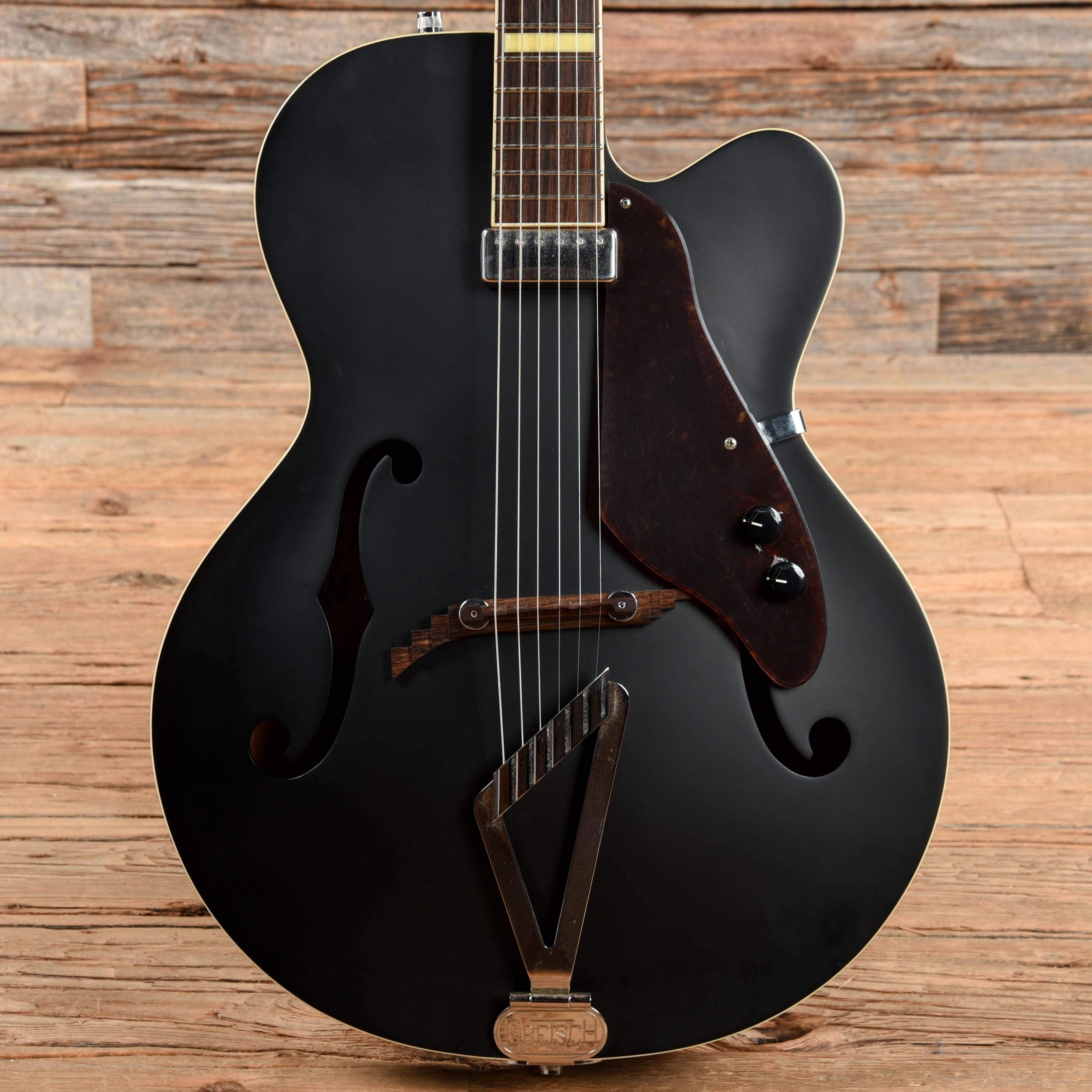 Gretsch G100CE Synchromatic Cutaway Satin Black 2011 – Chicago Music  Exchange