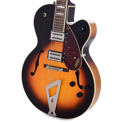 Gretsch G2420 Streamliner Hollow Body Aged Brooklyn Burst w/V-Stoptail & Broad'Tron Pickups Electric Guitars / Hollow Body