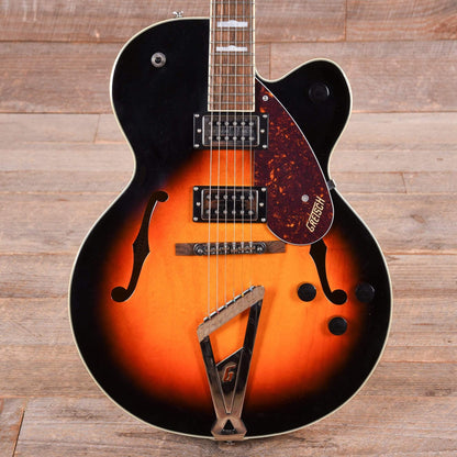 Gretsch G2420 Streamliner Hollow Body Aged Brooklyn Burst w/V-Stoptail & Broad'Tron Pickups Electric Guitars / Hollow Body