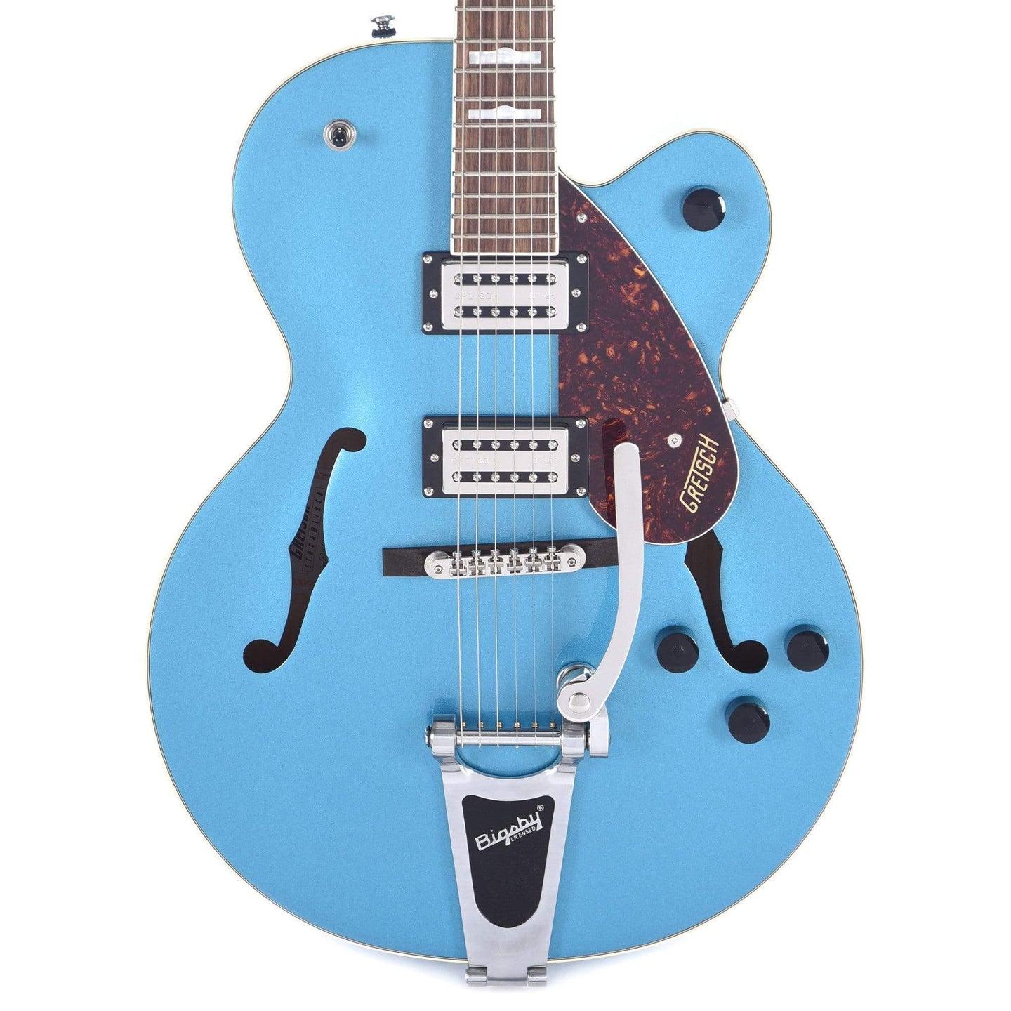 Gretsch G2420T Streamliner Hollow Body Riviera Blue w/Bigsby & Broad'T ...