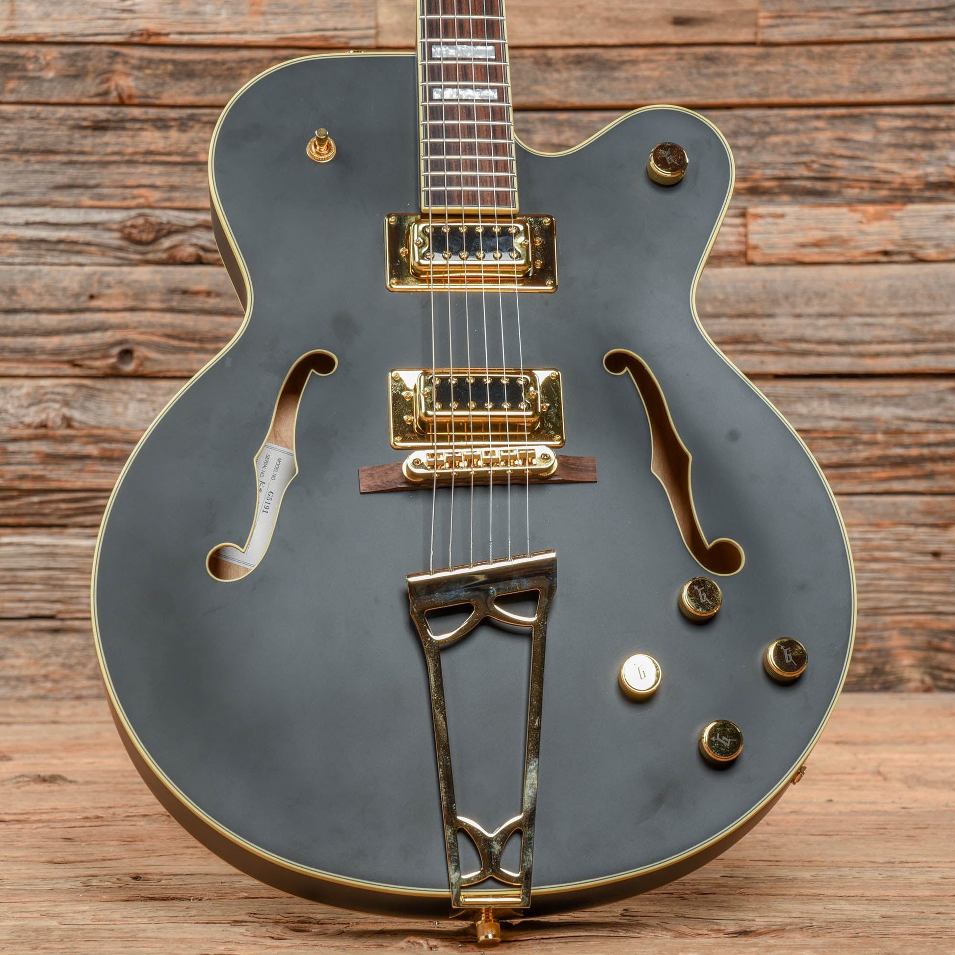 Gretsch G5191 Tim Armstrong Signature Electromatic Hollow Body Black 2019 Electric Guitars / Hollow Body