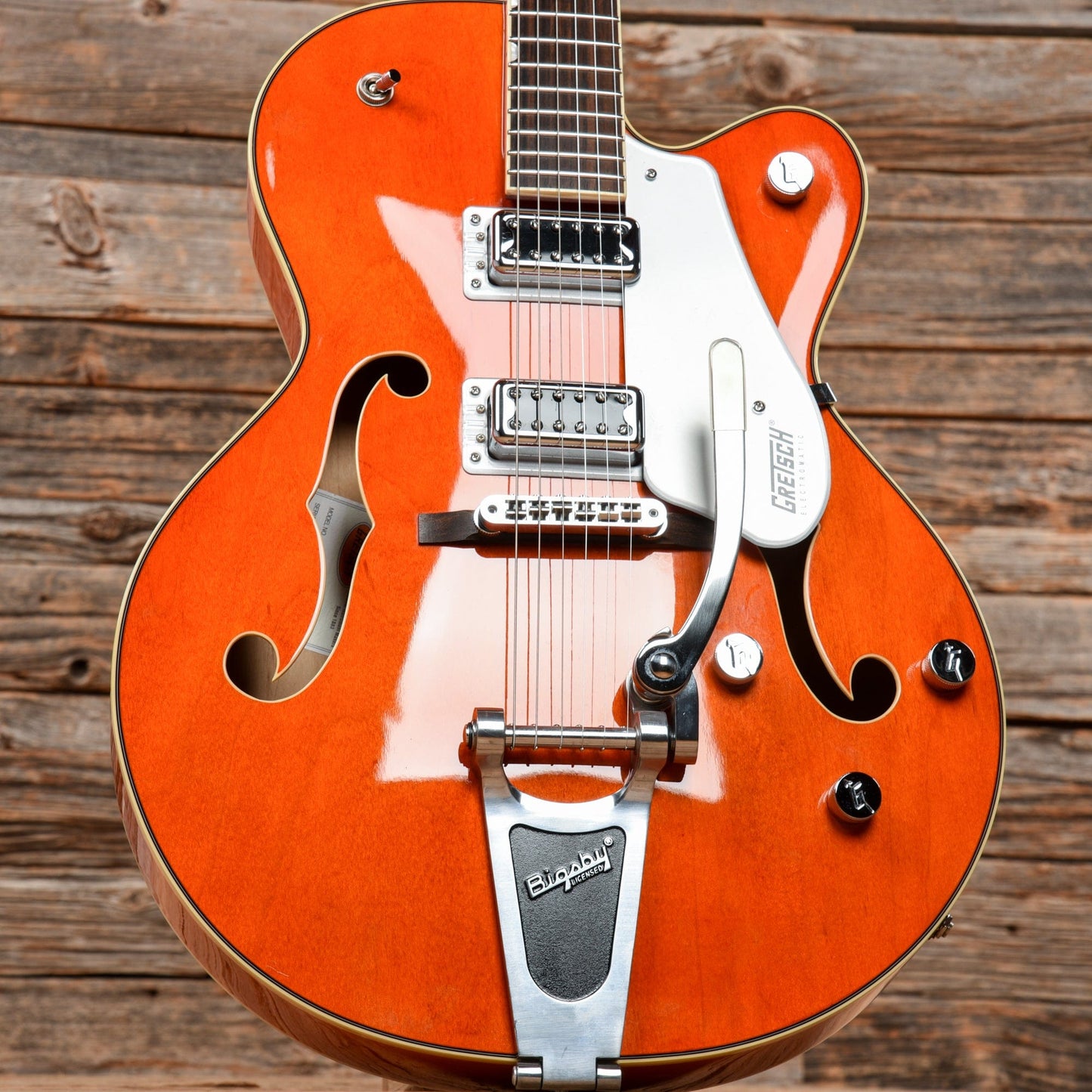 Gretsch G5420T Electromatic Hollow Body Single-Cut with Bigsby Orange Stain 2016 Electric Guitars / Hollow Body