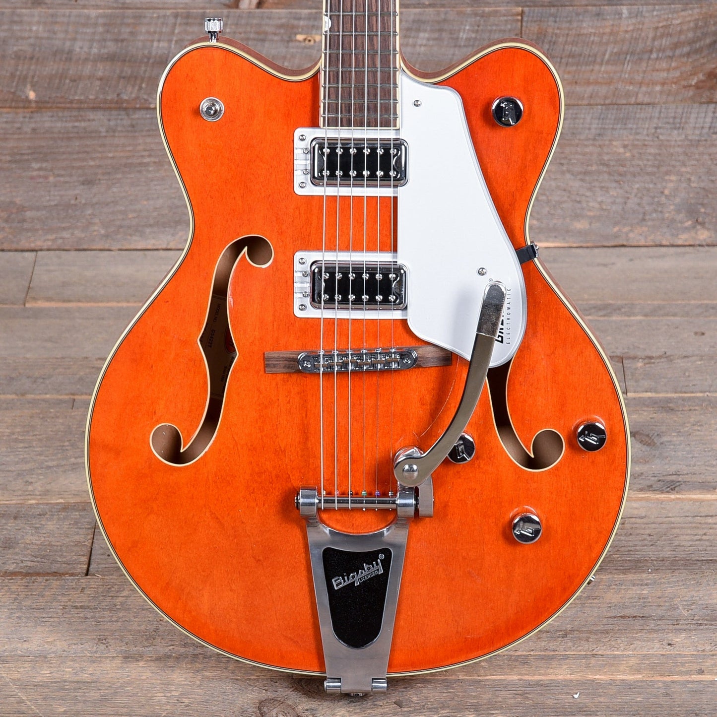 Gretsch G5422T Electromatic Hollow Body Double-cut with Bigsby Orange Stain Electric Guitars / Hollow Body