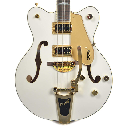 Gretsch G5422TG Electromatic Hollow Body with Bigsby Double-Cut Snowcrest White w/ Gold Hardware Electric Guitars / Hollow Body