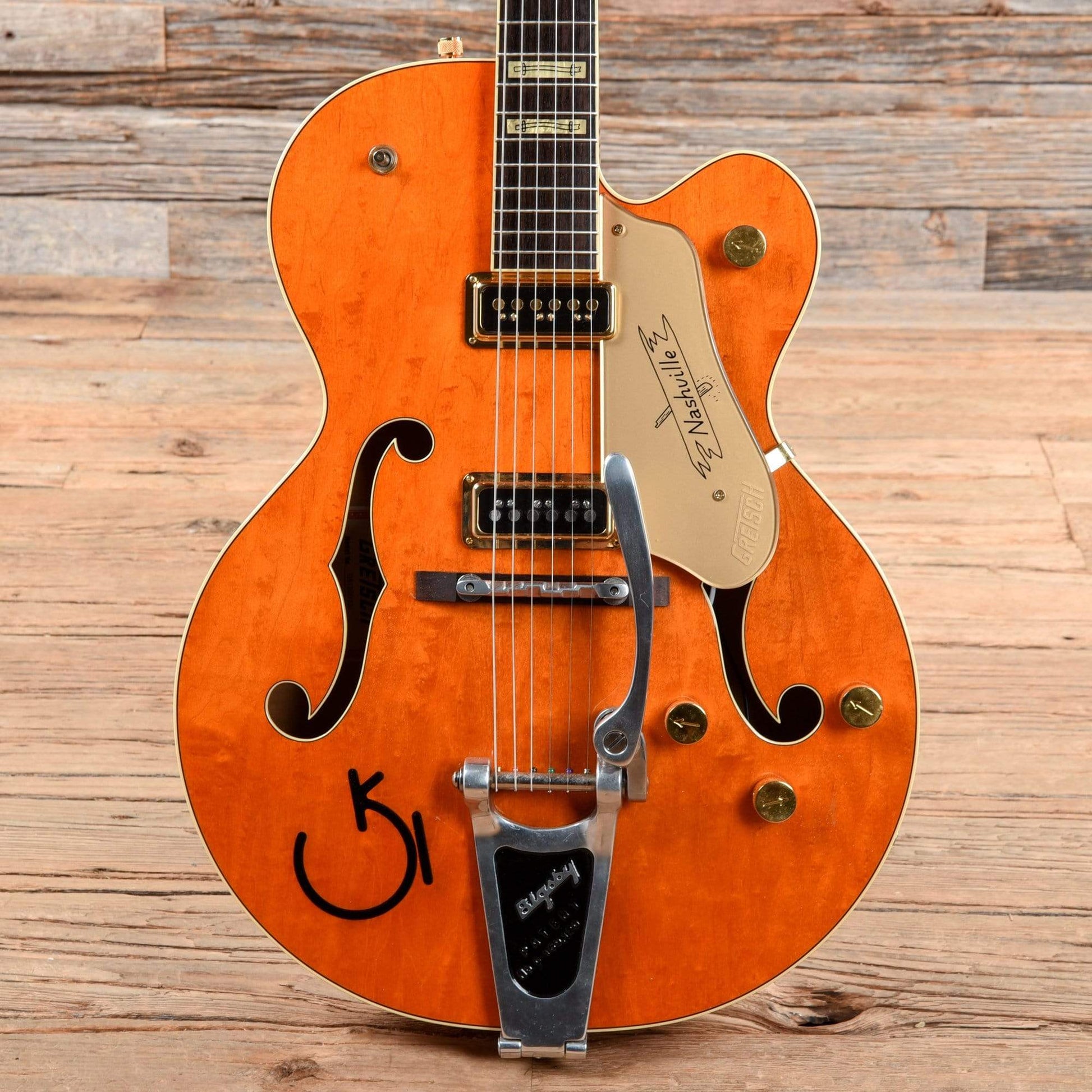 Gretsch G6120DSW Nashville Orange 2004 Electric Guitars / Hollow Body