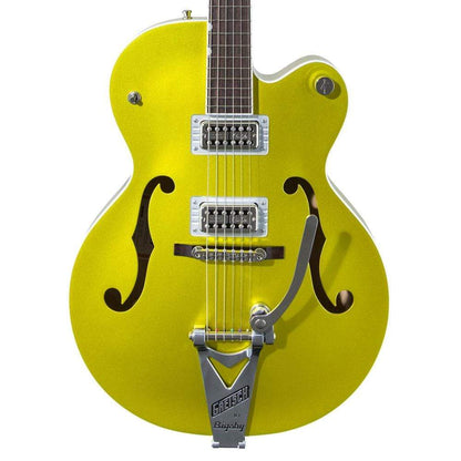 Gretsch G6120T-HR Brian Setzer Signature Hot Rod Hollow Body Lime Gold w/Bigsby Electric Guitars / Hollow Body