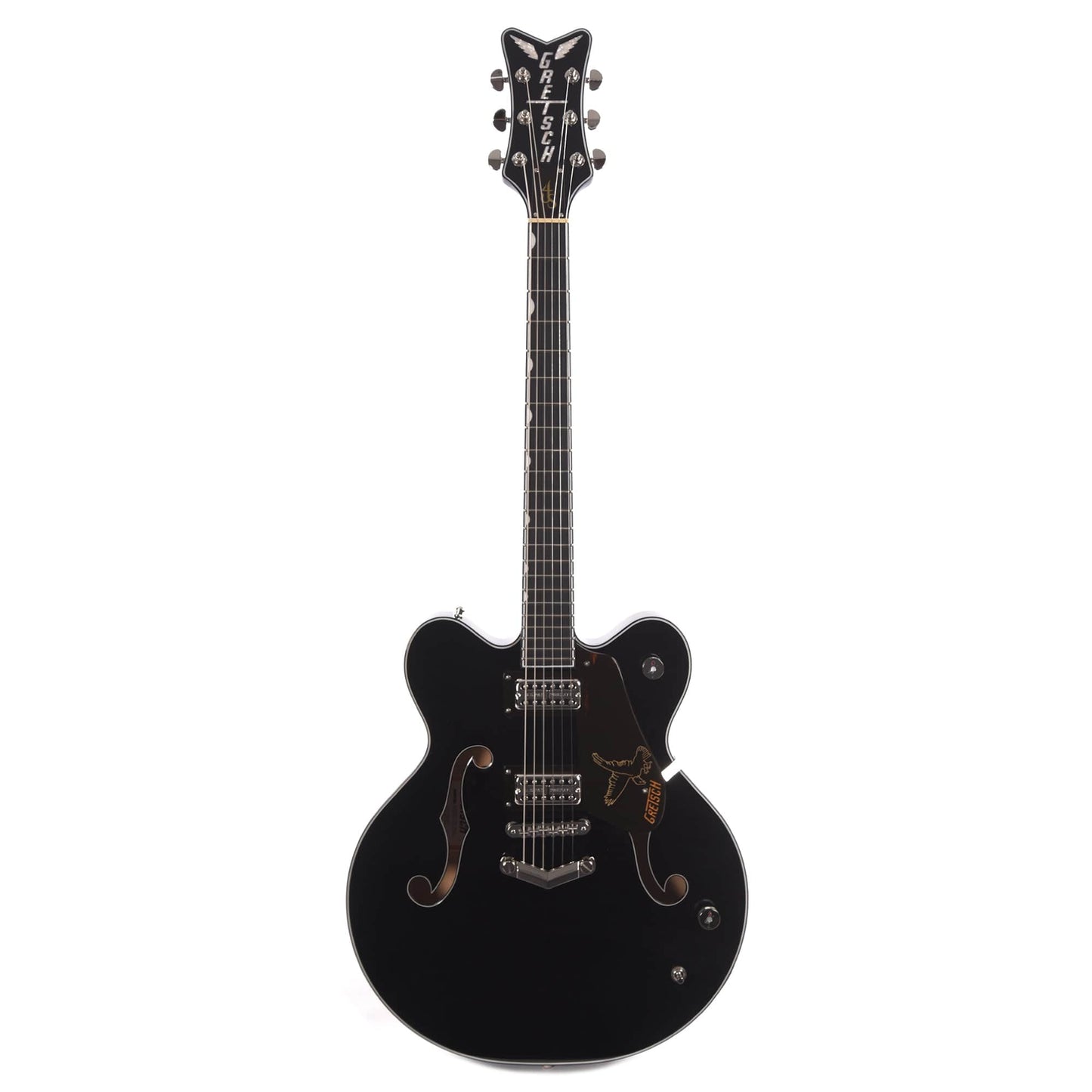 Gretsch G6136-RF Richard Fortus Signature Falcon Center Block Black w/V-Stoptail Electric Guitars / Hollow Body