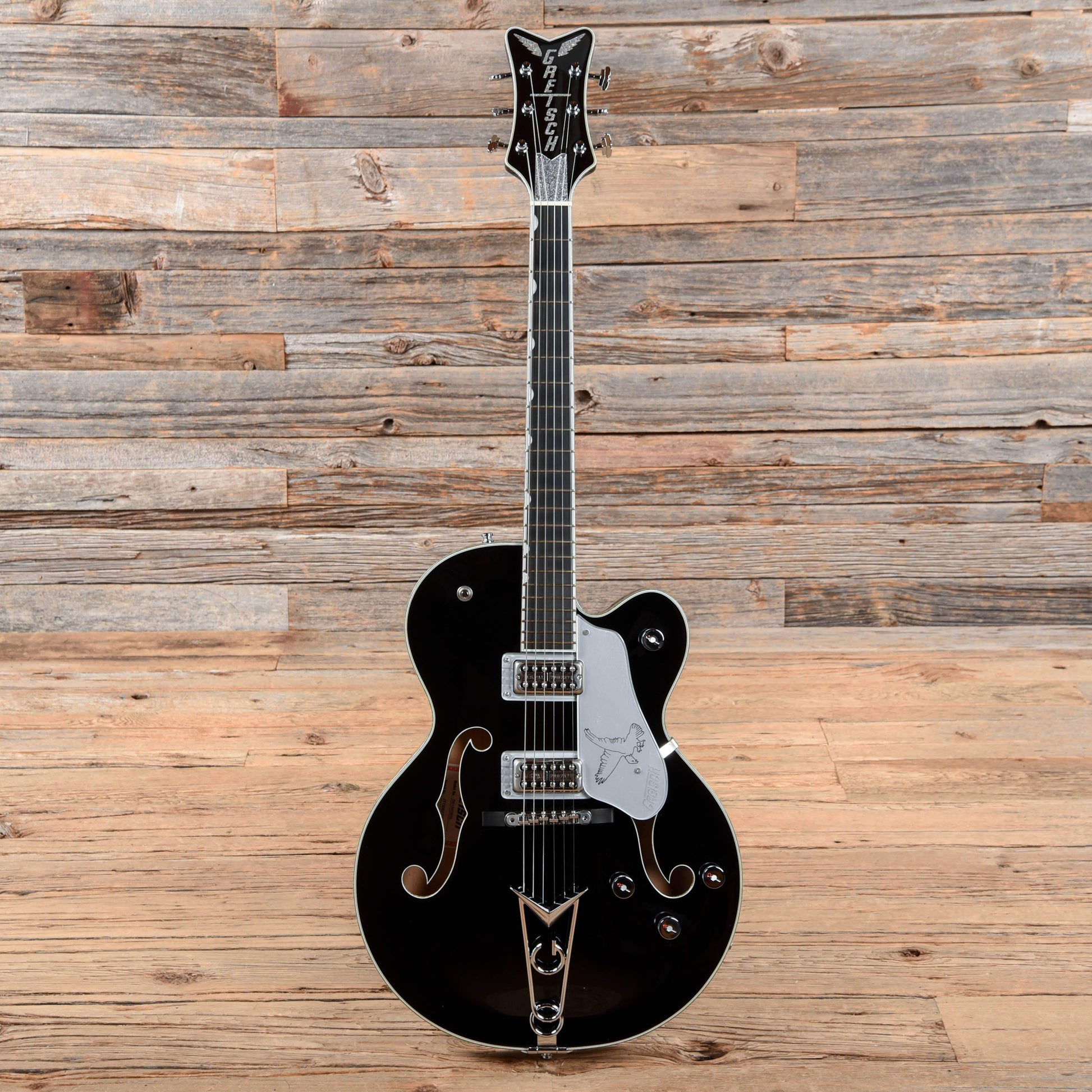 Gretsch G6139CBSL Silver Falcon Single Cutaway Center Block Black 2014 Electric Guitars / Hollow Body