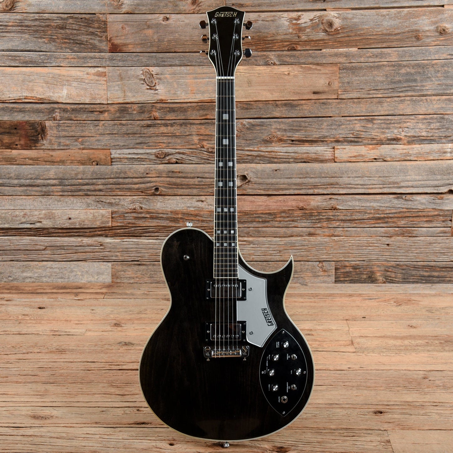 Gretsch Atkins Super Axe Black 1978 Electric Guitars / Semi-Hollow