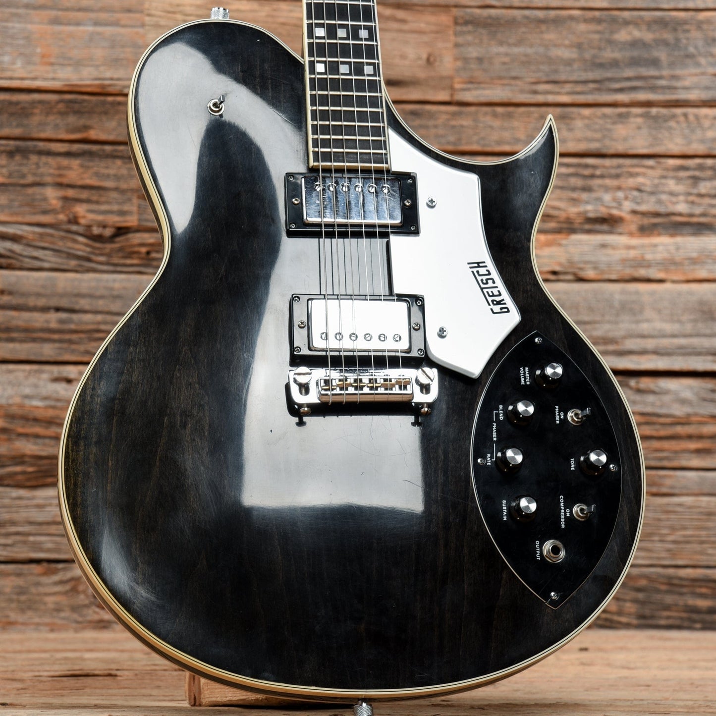 Gretsch Atkins Super Axe Black 1978 Electric Guitars / Semi-Hollow