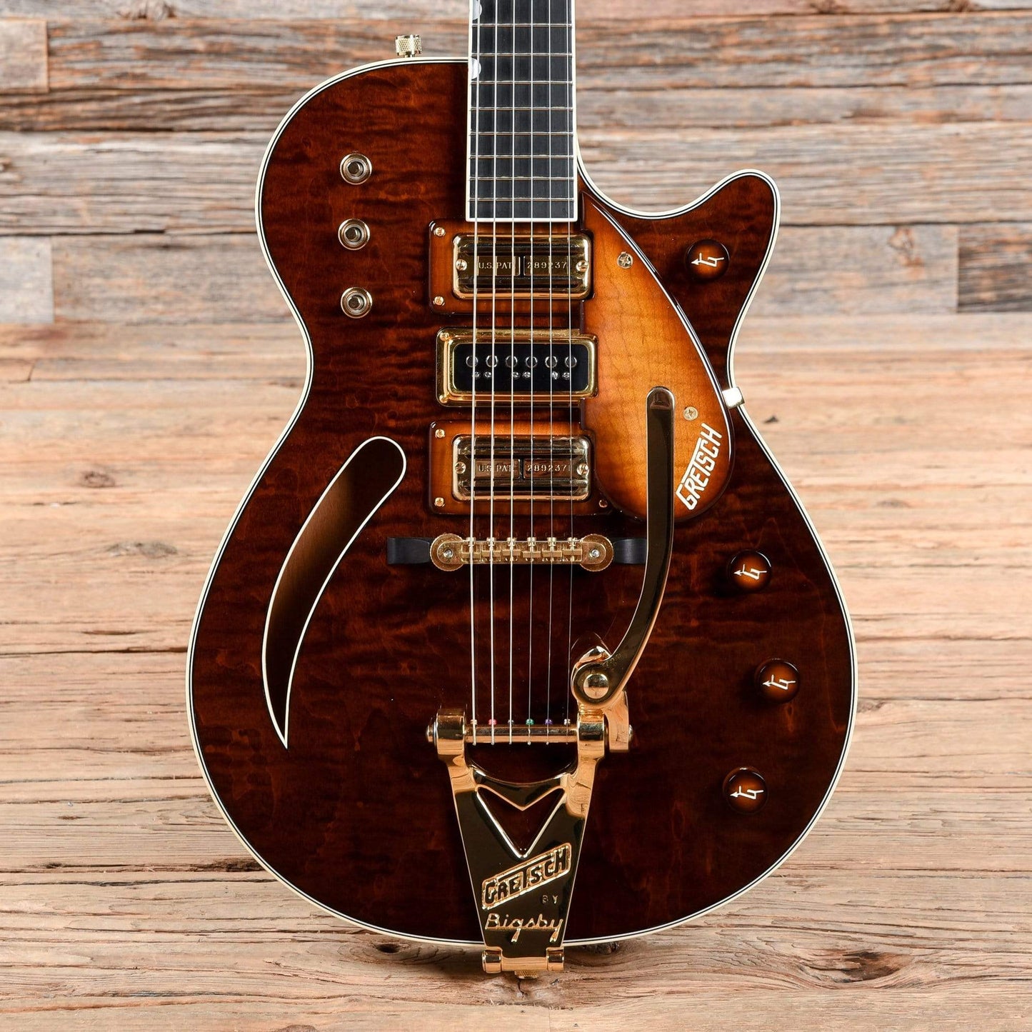 Gretsch Custom Shop G6128-CS 1959 Triple Jet NOS Masterbuilt by Stephen Stern Dark Walnut 2016 Electric Guitars / Semi-Hollow