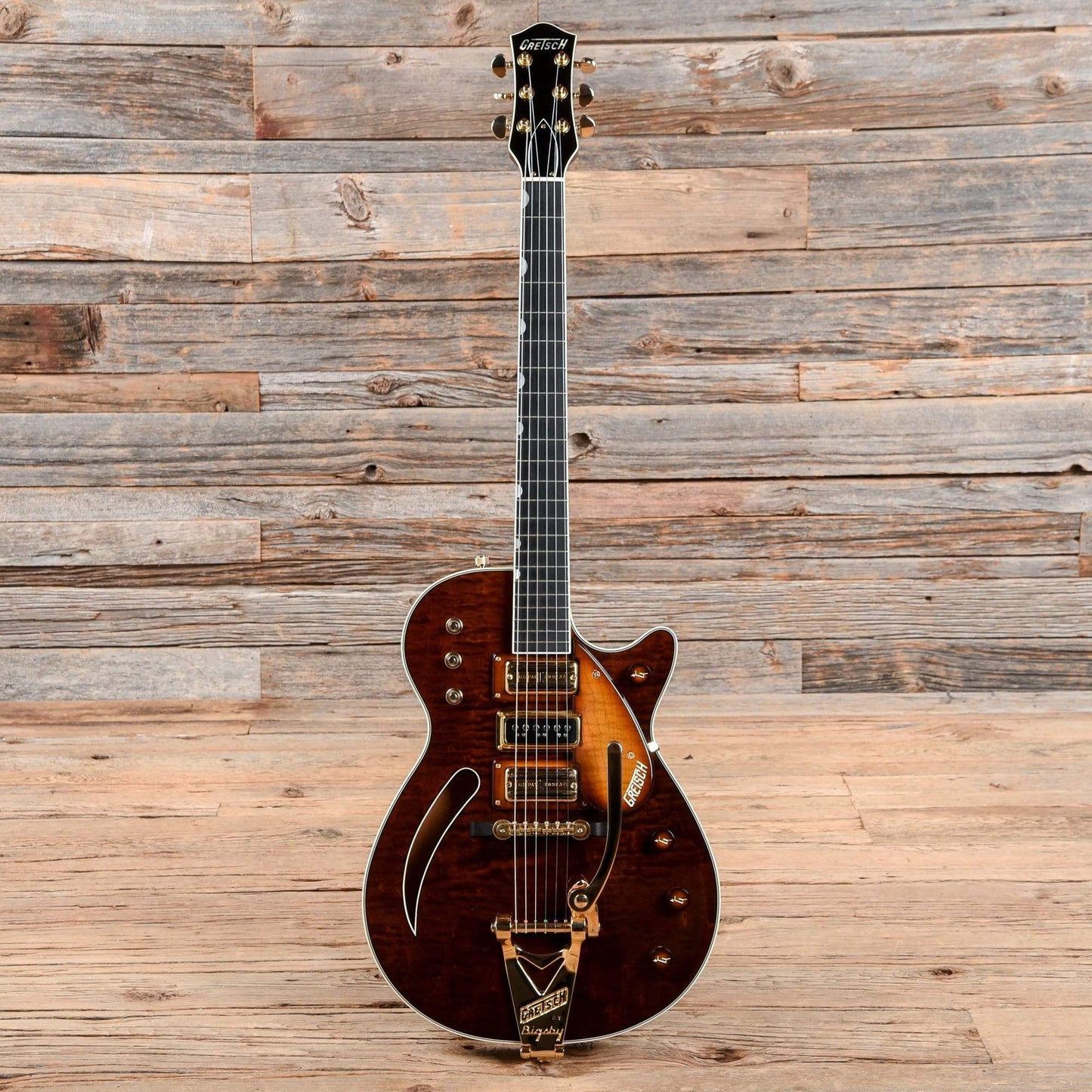 Gretsch Custom Shop G6128-CS 1959 Triple Jet NOS Masterbuilt by Stephen Stern Dark Walnut 2016 Electric Guitars / Semi-Hollow