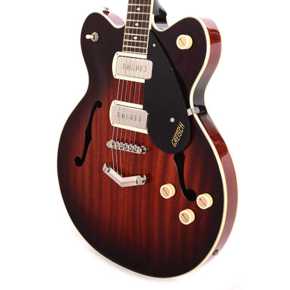 Gretsch G2622-P90 Streamliner Center Block Double-Cut P90 Claret Burst w/V-Stoptail Electric Guitars / Semi-Hollow