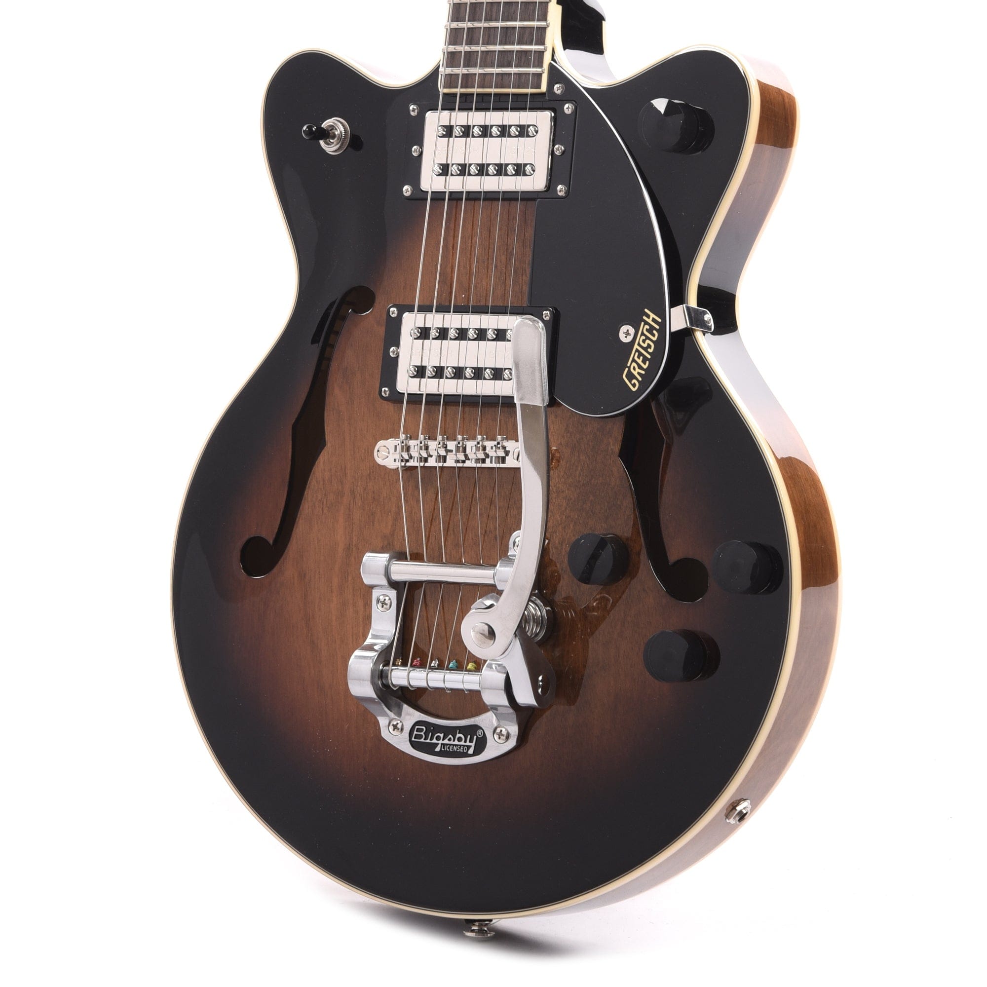 Gretsch G2655T Streamliner Center Block Jr. DC Brownstone Maple w/Bigsby Electric Guitars / Semi-Hollow