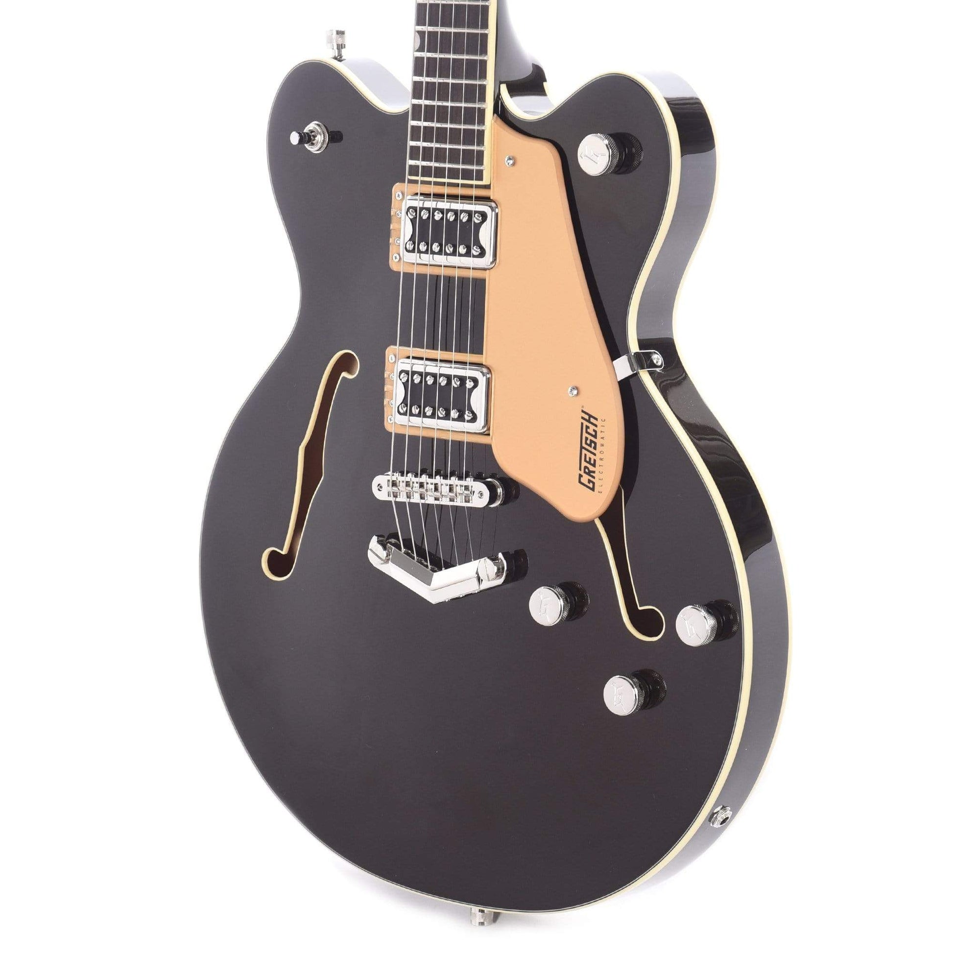 Gretsch G5622 Electromatic Center Block Double-Cut Black Gold w/V-Stoptail Electric Guitars / Semi-Hollow