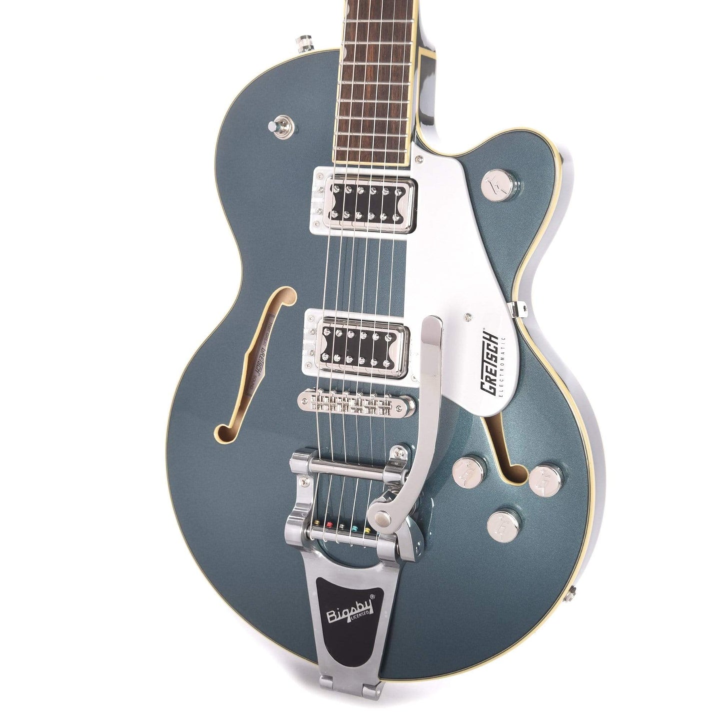 Gretsch G5655T Electromatic Center Block Jr. Single-Cut Jade Grey Metallic w/Bigsby Electric Guitars / Semi-Hollow