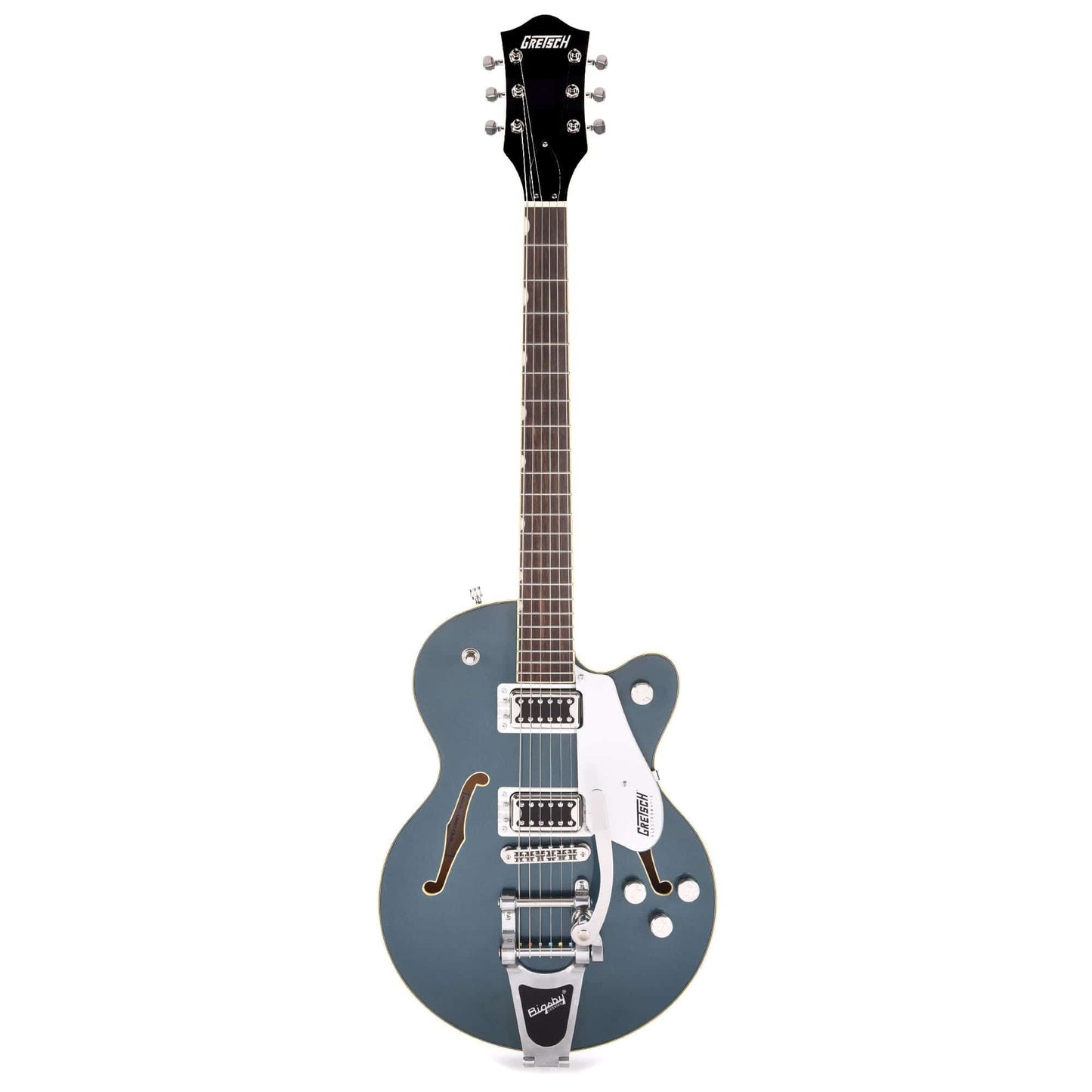 Gretsch G5655T Electromatic Center Block Jr. Single-Cut Jade Grey Metallic w/Bigsby Electric Guitars / Semi-Hollow