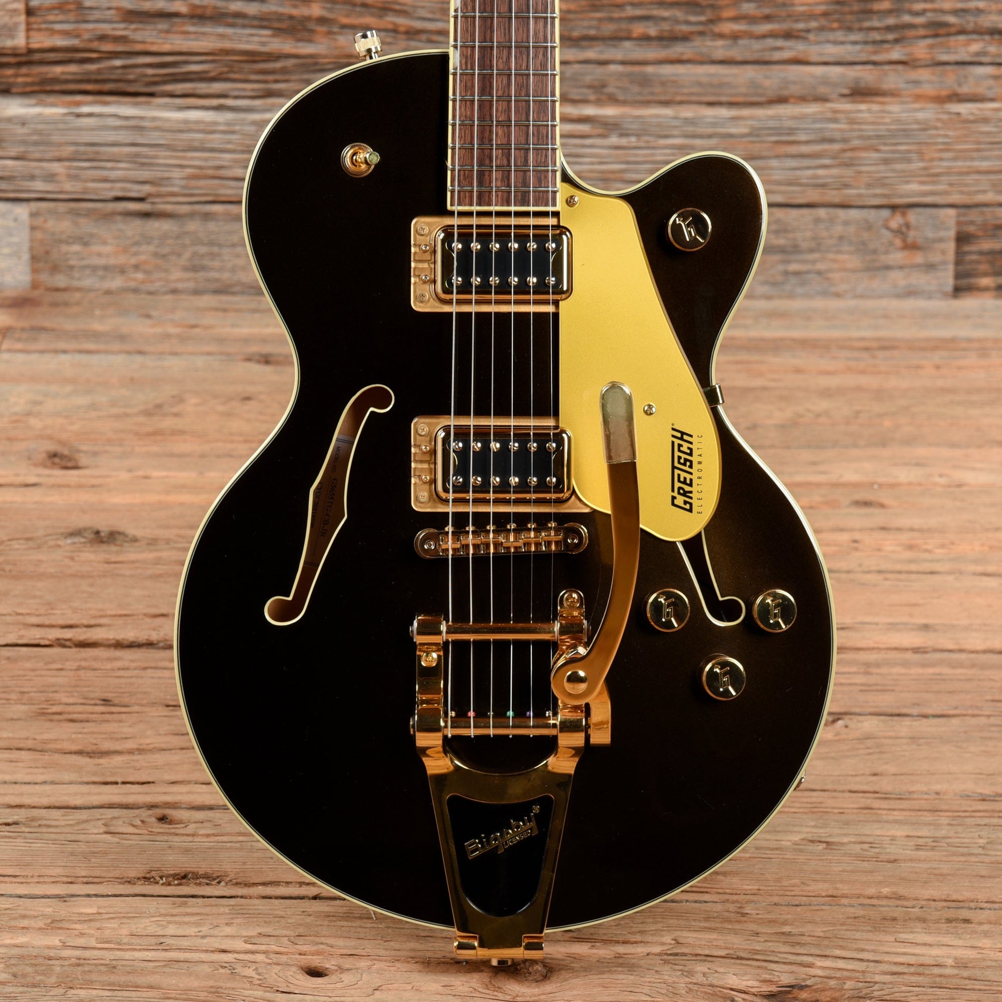 Gretsch G5655TG Electromatic Centerblock Jr. Black Gold