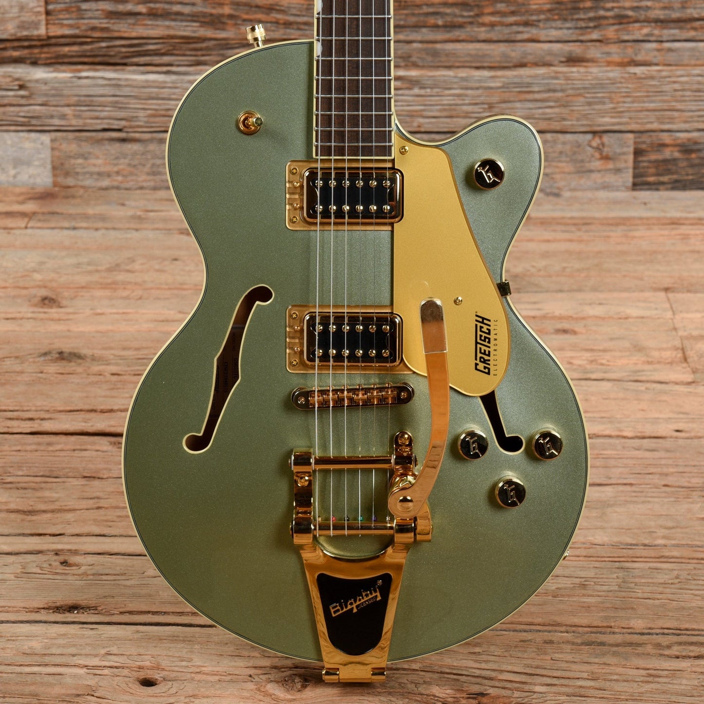 Gretsch G5655TG Electromatic Center Block Jr. Aspen Green Electric Guitars / Semi-Hollow