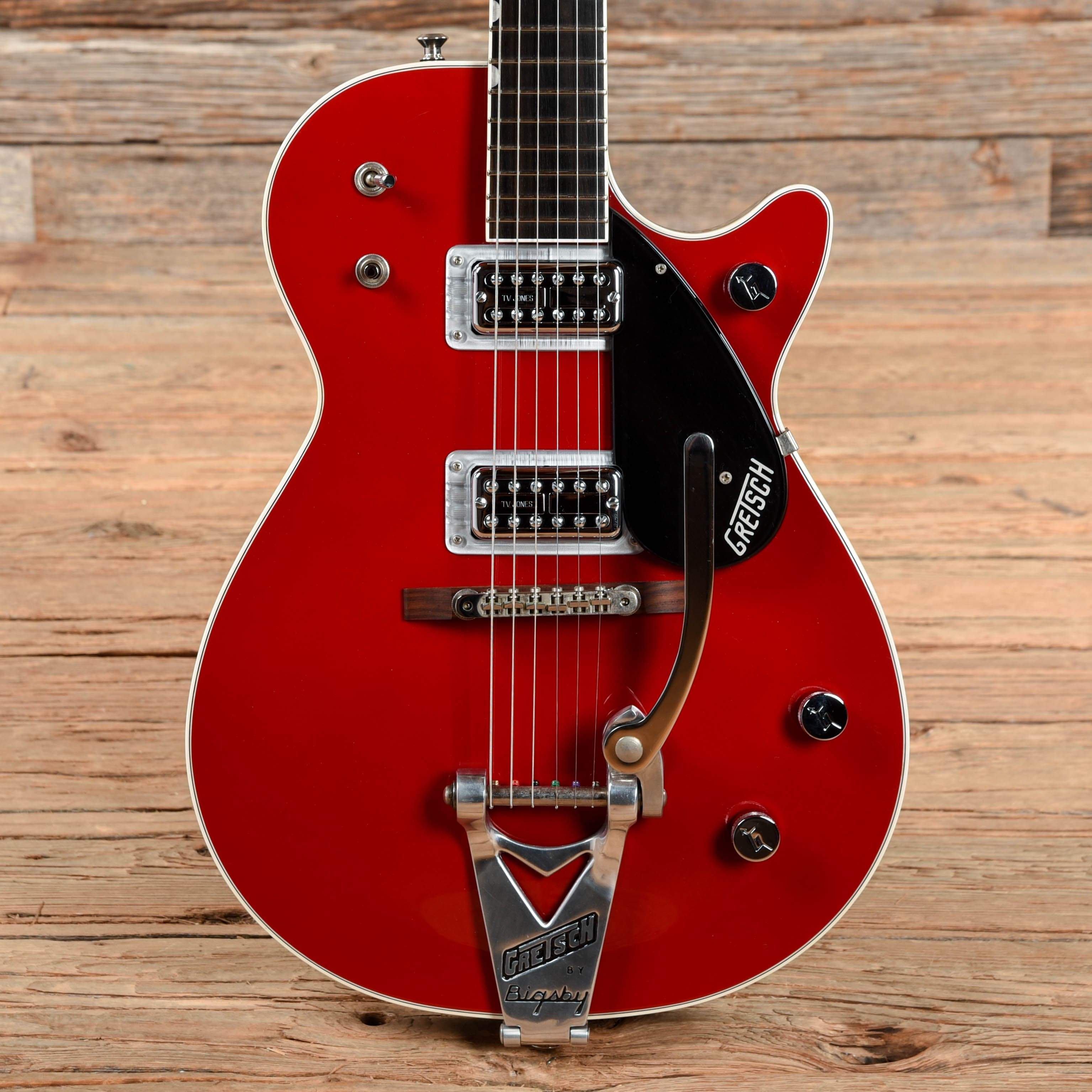 Gretsch G6131T-TVP Power Jet Firebird with Bigsby Red 2013 Electric Guitars / Semi-Hollow