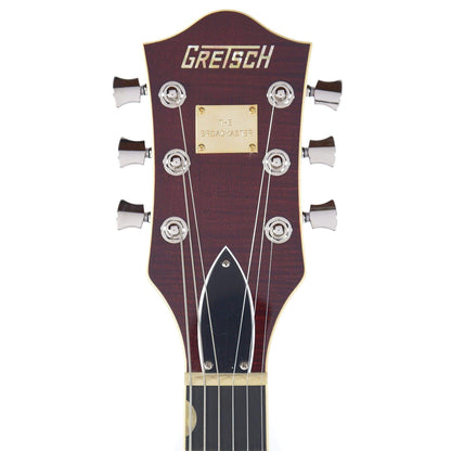 Gretsch G6609TFM Players Edition Broadkaster Center Block Double Cutaway Dark Cherry Stain w/Bigsby Electric Guitars / Semi-Hollow