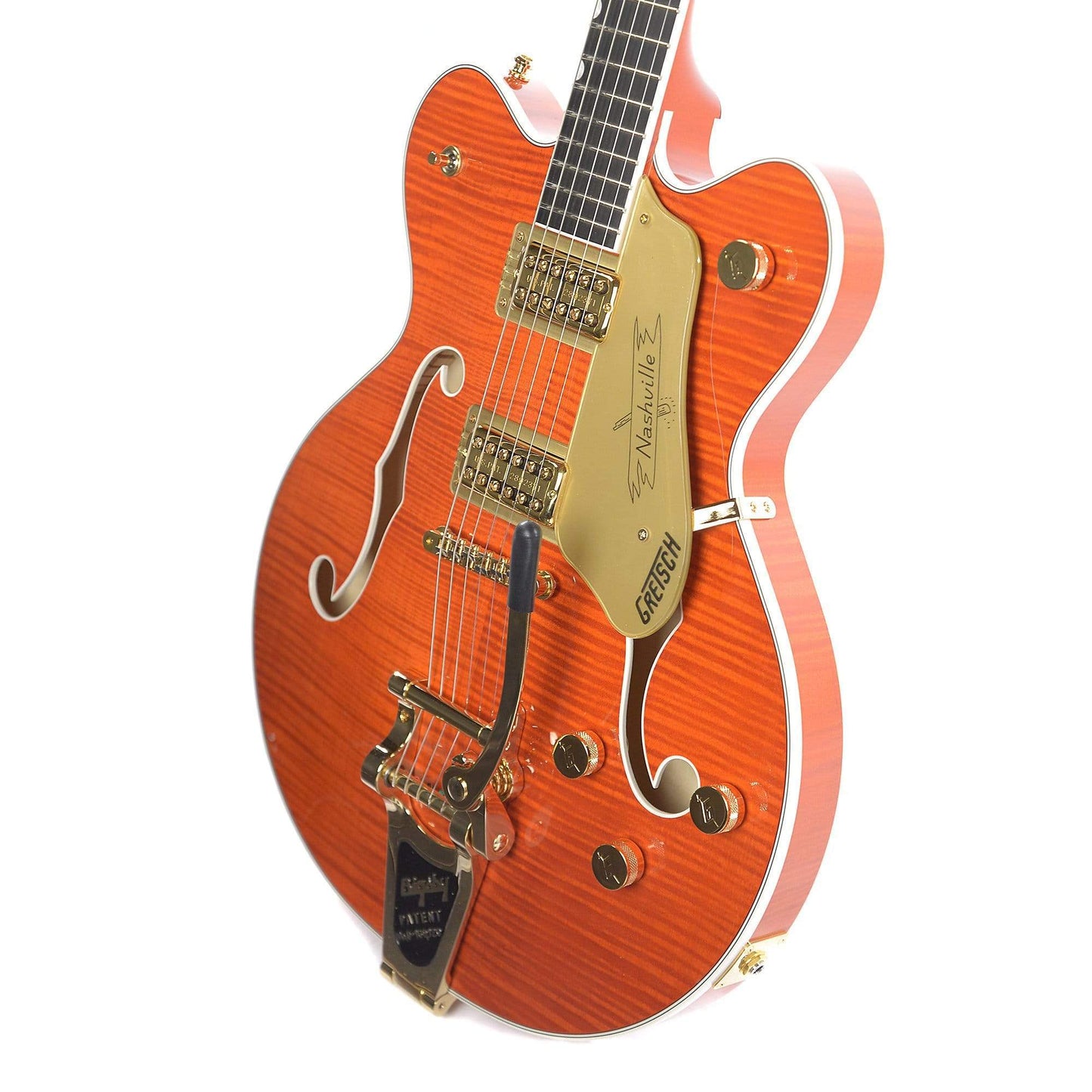 Gretsch G6620TFM Players Edition Nashville Center Block Double Cutaway Orange Stain w/Bigsby Electric Guitars / Semi-Hollow