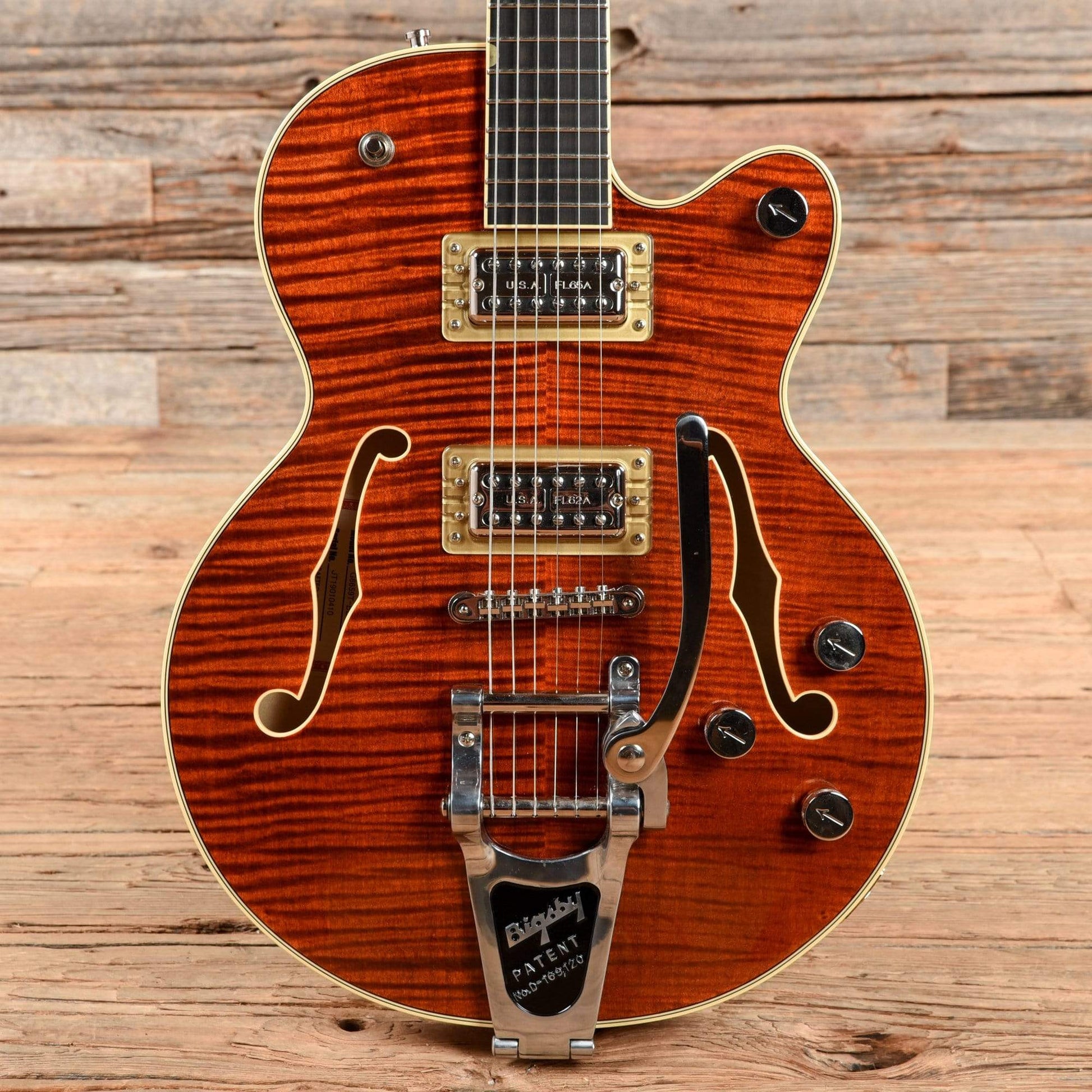 Gretsch G6659-BBNFM Players Edition Broadkaster Jr. Center Block Bourbon Stain 2019 Electric Guitars / Semi-Hollow