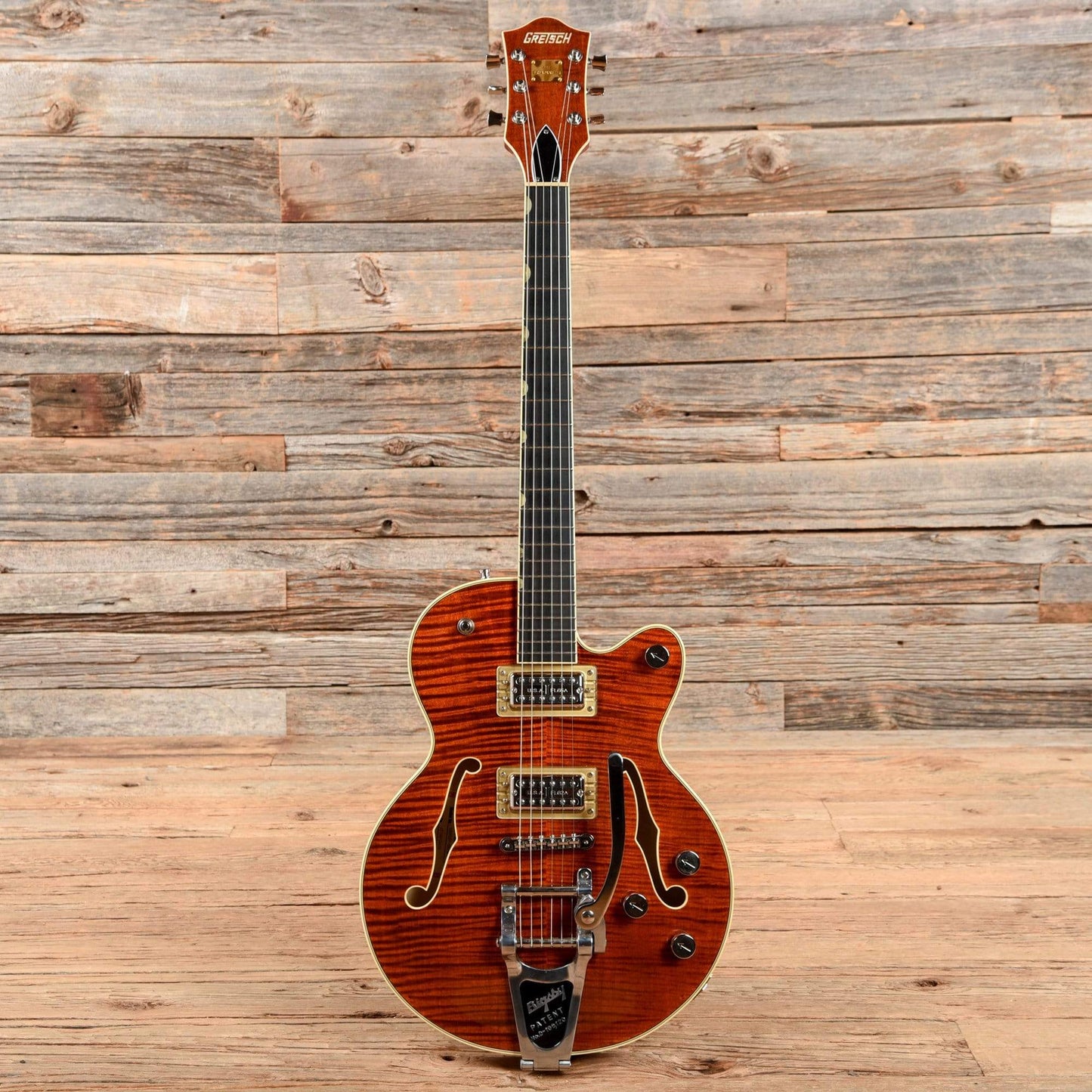 Gretsch G6659-BBNFM Players Edition Broadkaster Jr. Center Block Bourbon Stain 2019 Electric Guitars / Semi-Hollow