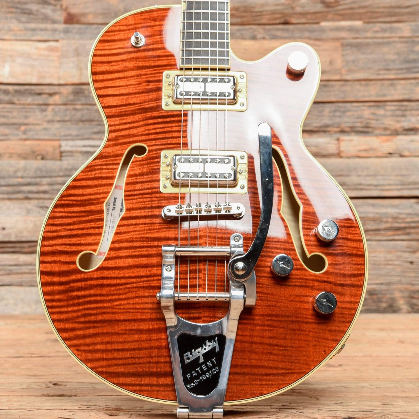 Gretsch G6659-BBNFM Players Edition Broadkaster Jr. Center Block Bourbon Stain 2019 Electric Guitars / Semi-Hollow