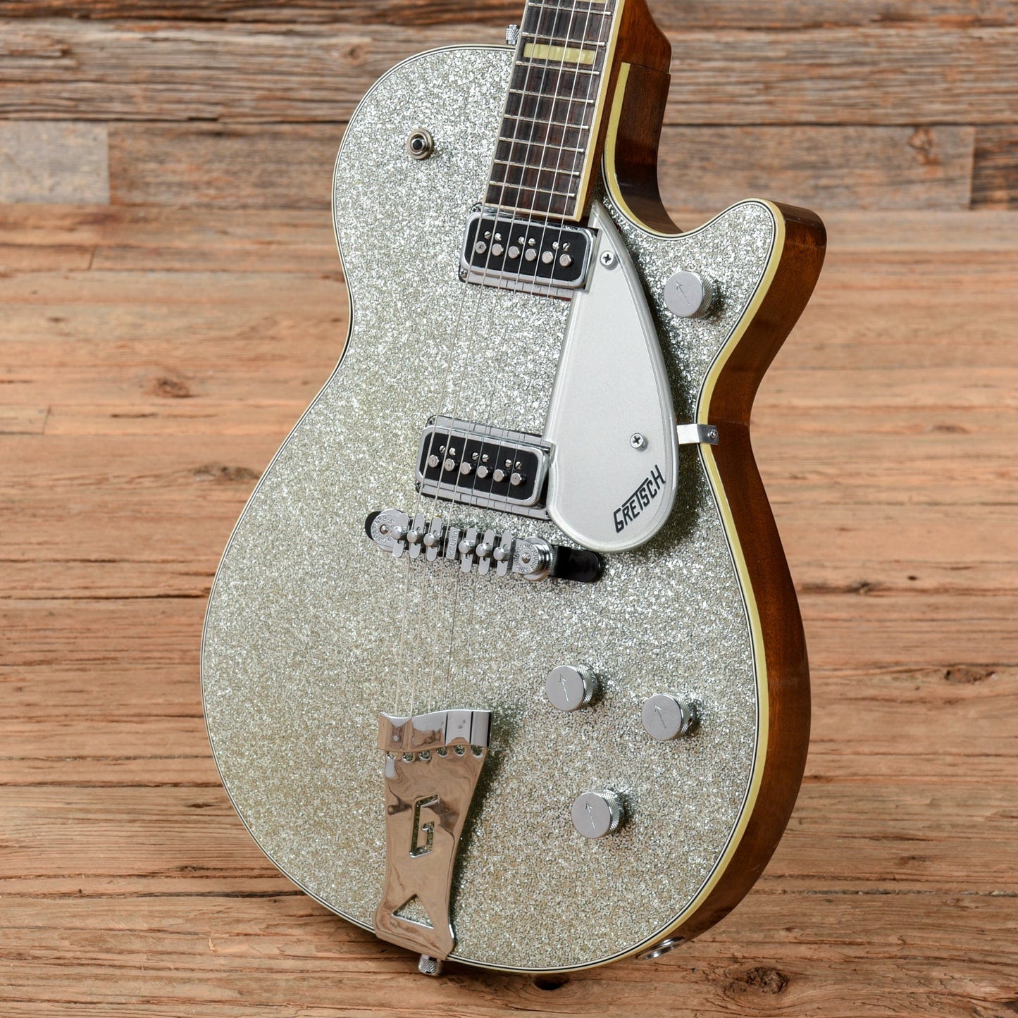 Gretsch 6129 Silver Jet Silver Sparkle 1957 Electric Guitars / Solid Body