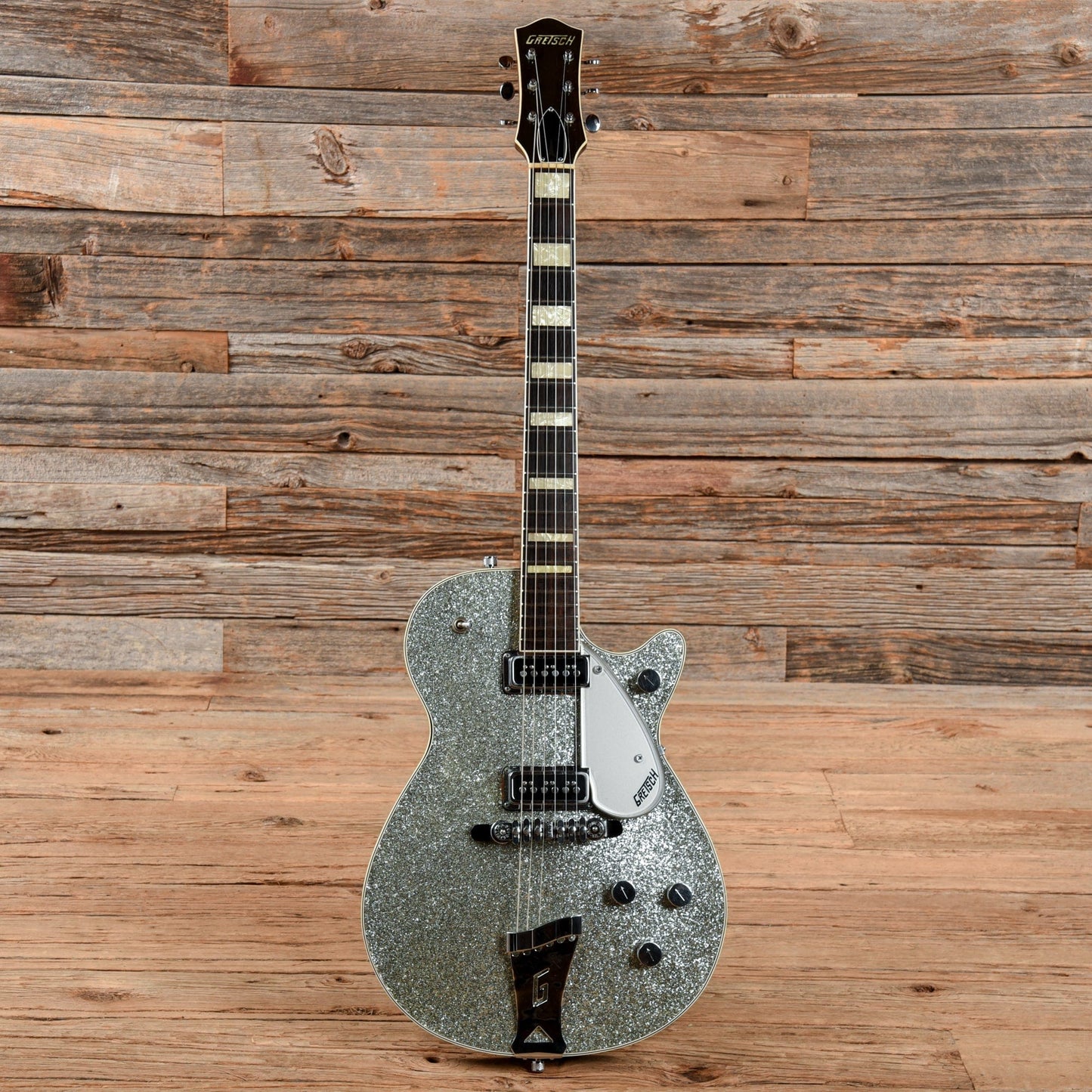 Gretsch 6129 Silver Jet Silver Sparkle 1957 Electric Guitars / Solid Body