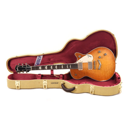 Gretsch Custom Shop G6128-57 1957 Duo Jet Michigan Mahogany Slow Iced Tea Fade Relic w/ThroBak SLE101s Master Built by Stephen Stern Electric Guitars / Solid Body