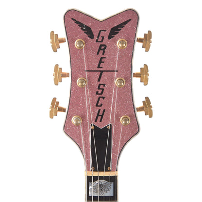 Gretsch Custom Shop G6134-57 1957 Michigan Mahogany Duo Jet Shell Pink Sparkle Relic w/Duncan Dyno Dynasonics Master Built by Stephen Stern Electric Guitars / Solid Body