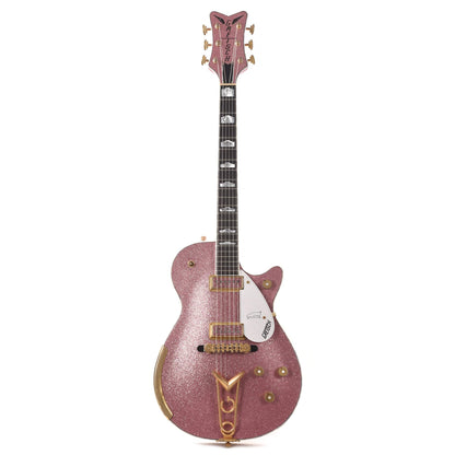 Gretsch Custom Shop G6134-57 1957 Michigan Mahogany Duo Jet Shell Pink Sparkle Relic w/Duncan Dyno Dynasonics Master Built by Stephen Stern Electric Guitars / Solid Body