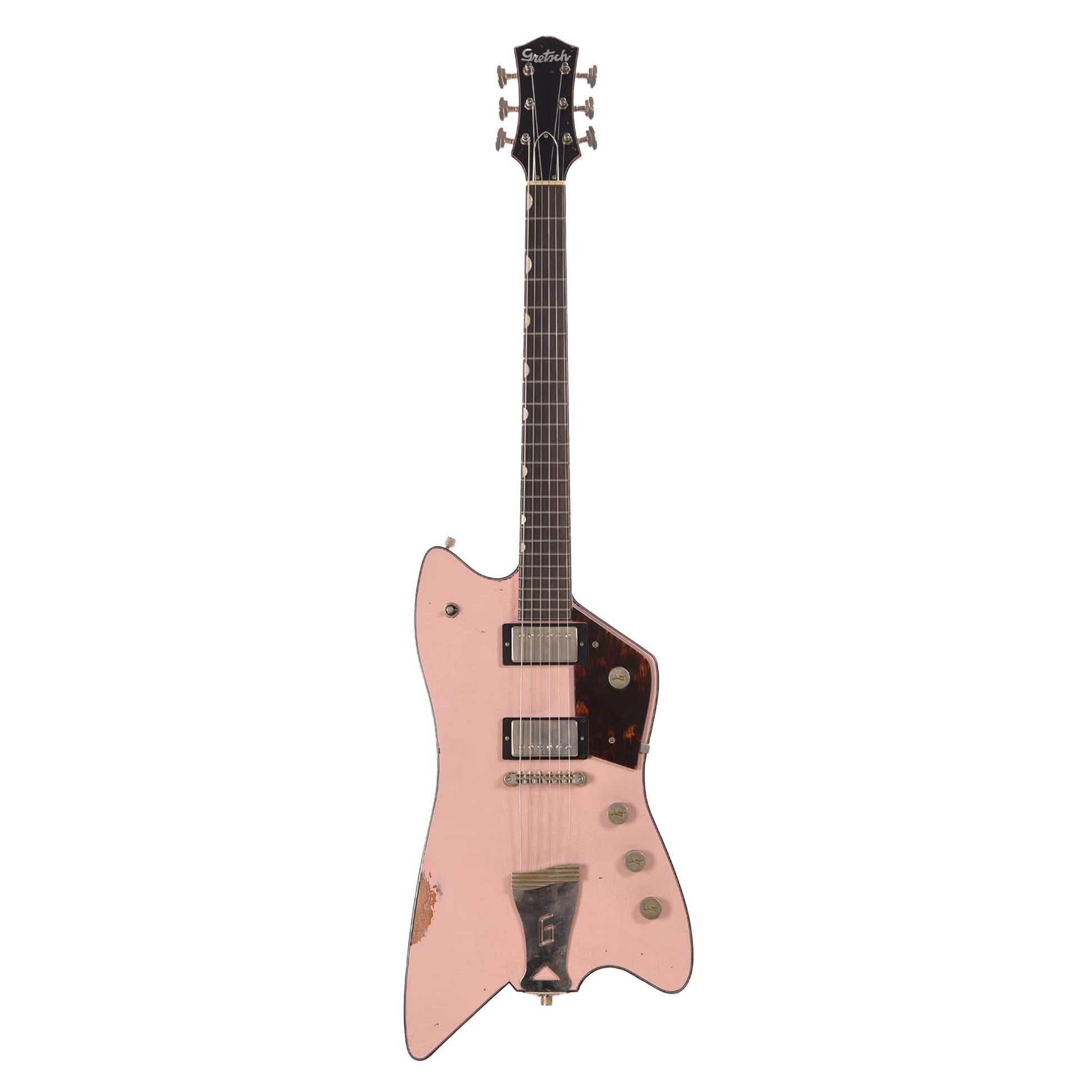 Gretsch Custom Shop G6199 Caddy Bo Michigan Mahogany Shell Pink Heavy Relic w/ThroBak SLE101s Master Built by Chad Henrichsen Electric Guitars / Solid Body