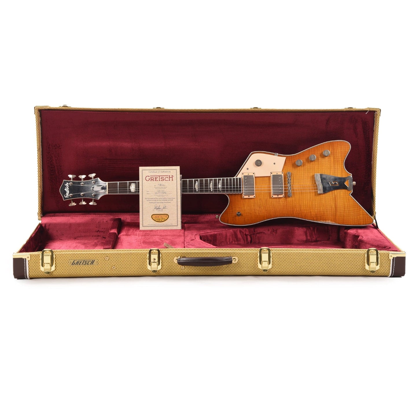 Gretsch Custom Shop G6199 Caddy Bo Michigan Mahogany Slow Iced Tea Fade Relic w/ThroBak SLE101s Master Built by Stephen Stern (Serial #UC22112396) Electric Guitars / Solid Body