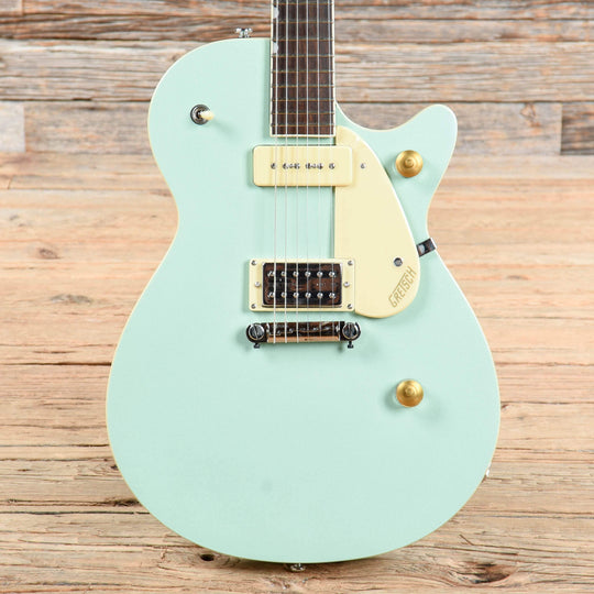 Gretsch G2215-P90 Streamliner Junior Jet Club Mint Metallic Electric Guitars / Solid Body