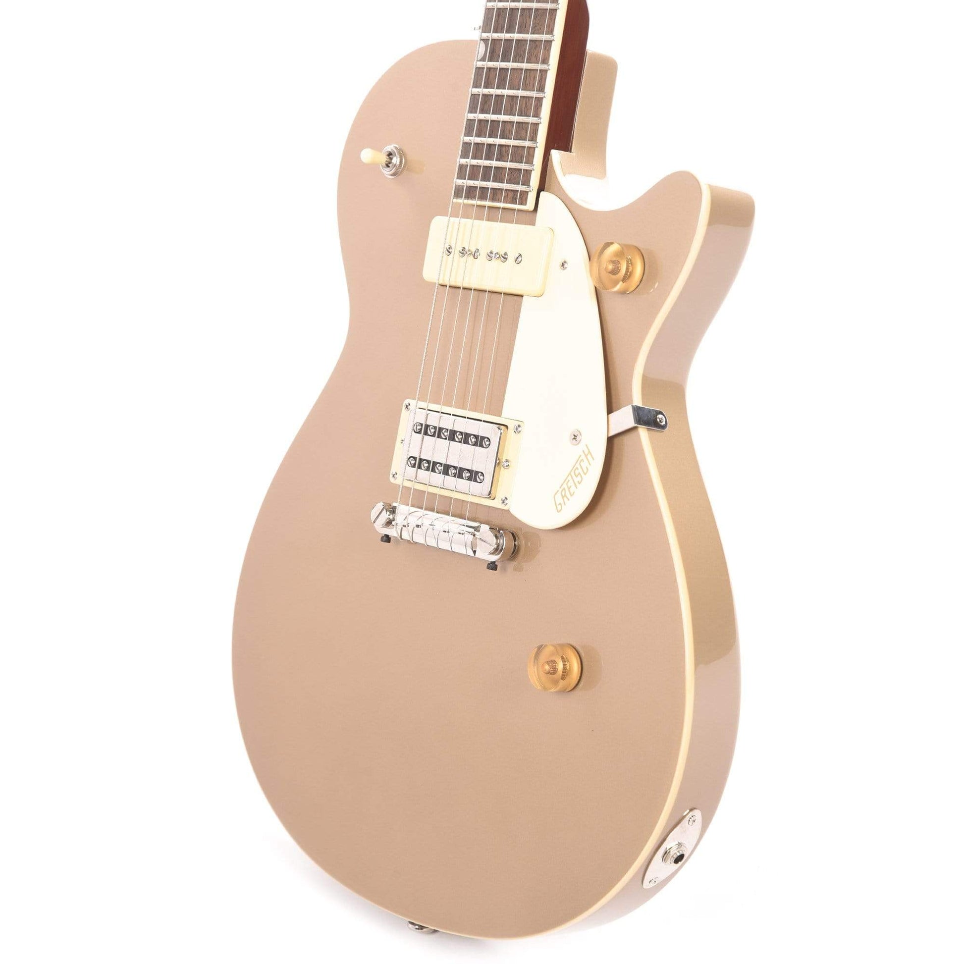 Gretsch G2215-P90 Streamliner Junior Jet Club Sahara Metallic Electric Guitars / Solid Body