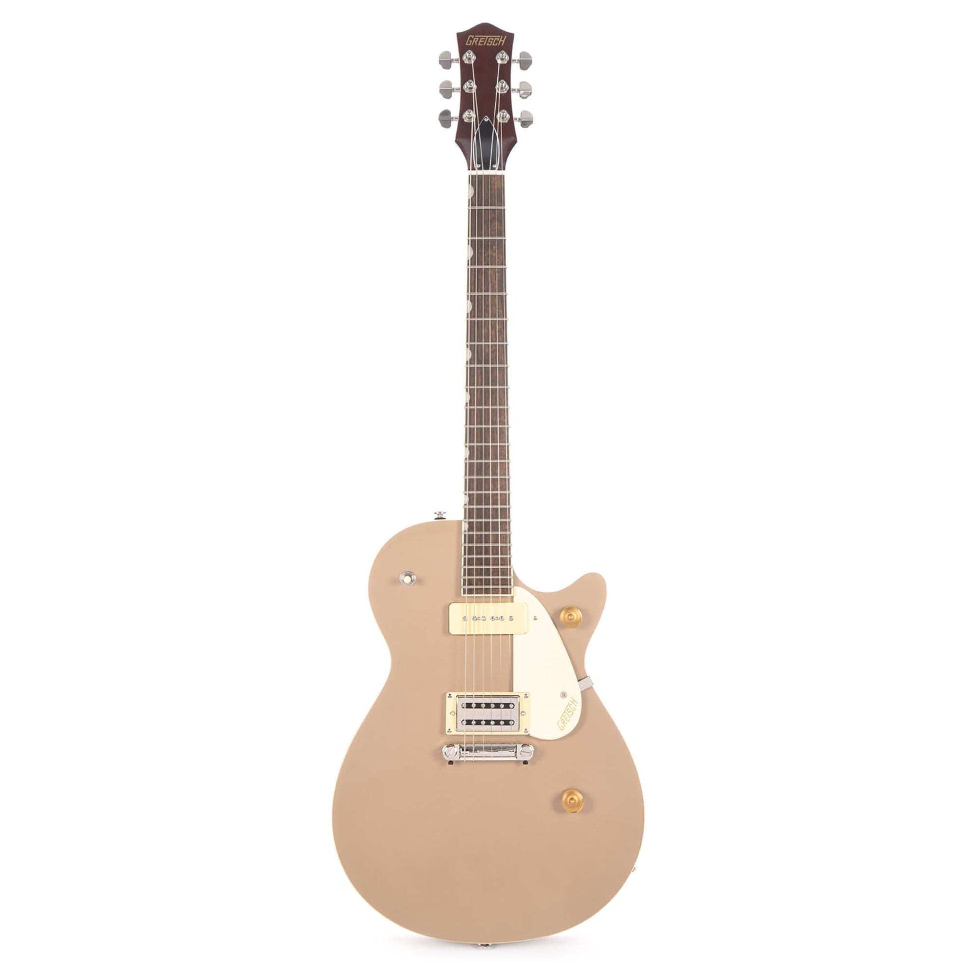 Gretsch G2215-P90 Streamliner Junior Jet Club Sahara Metallic Electric Guitars / Solid Body