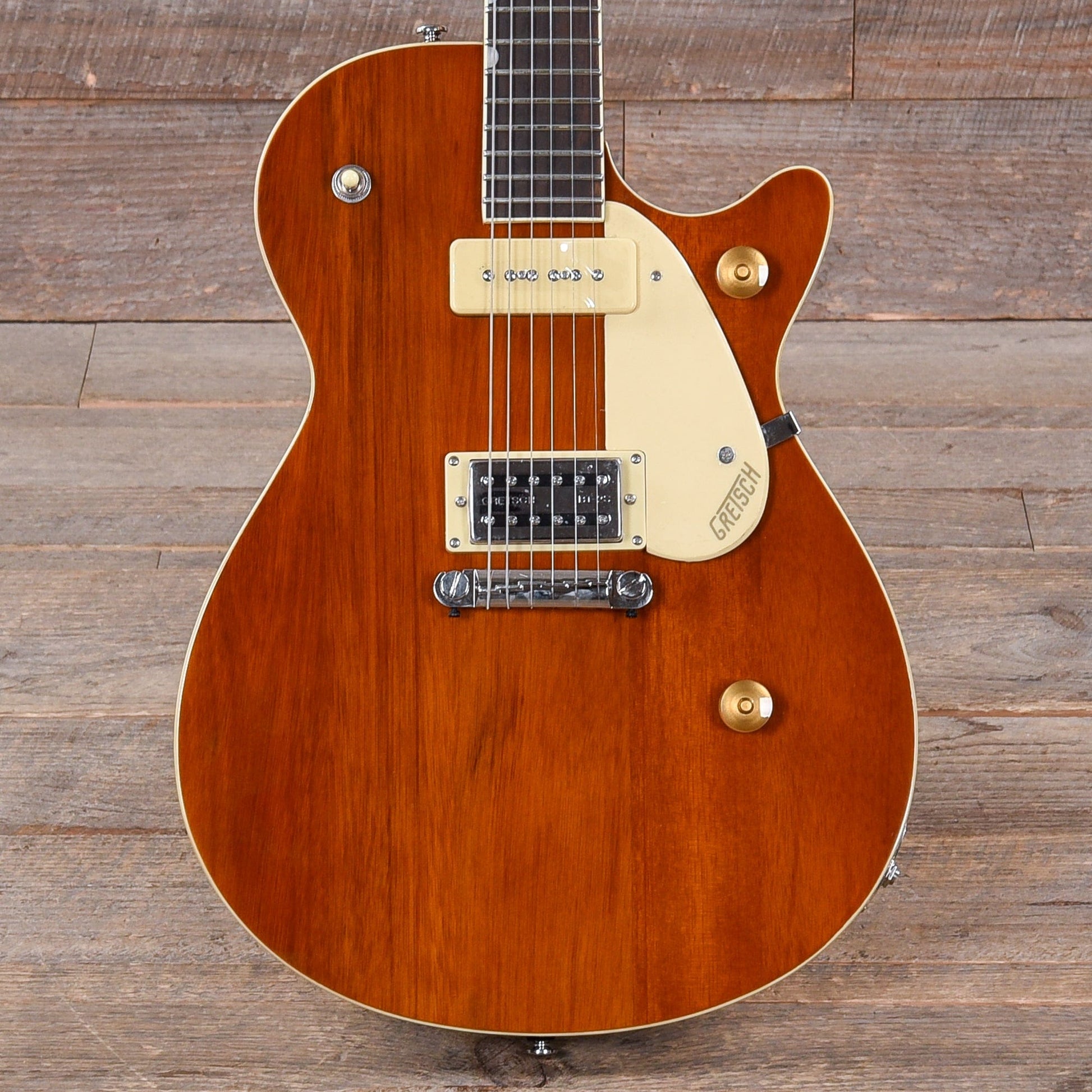 Gretsch G2215-P90 Streamliner Junior Jet Club Single Barrel Stain Electric Guitars / Solid Body