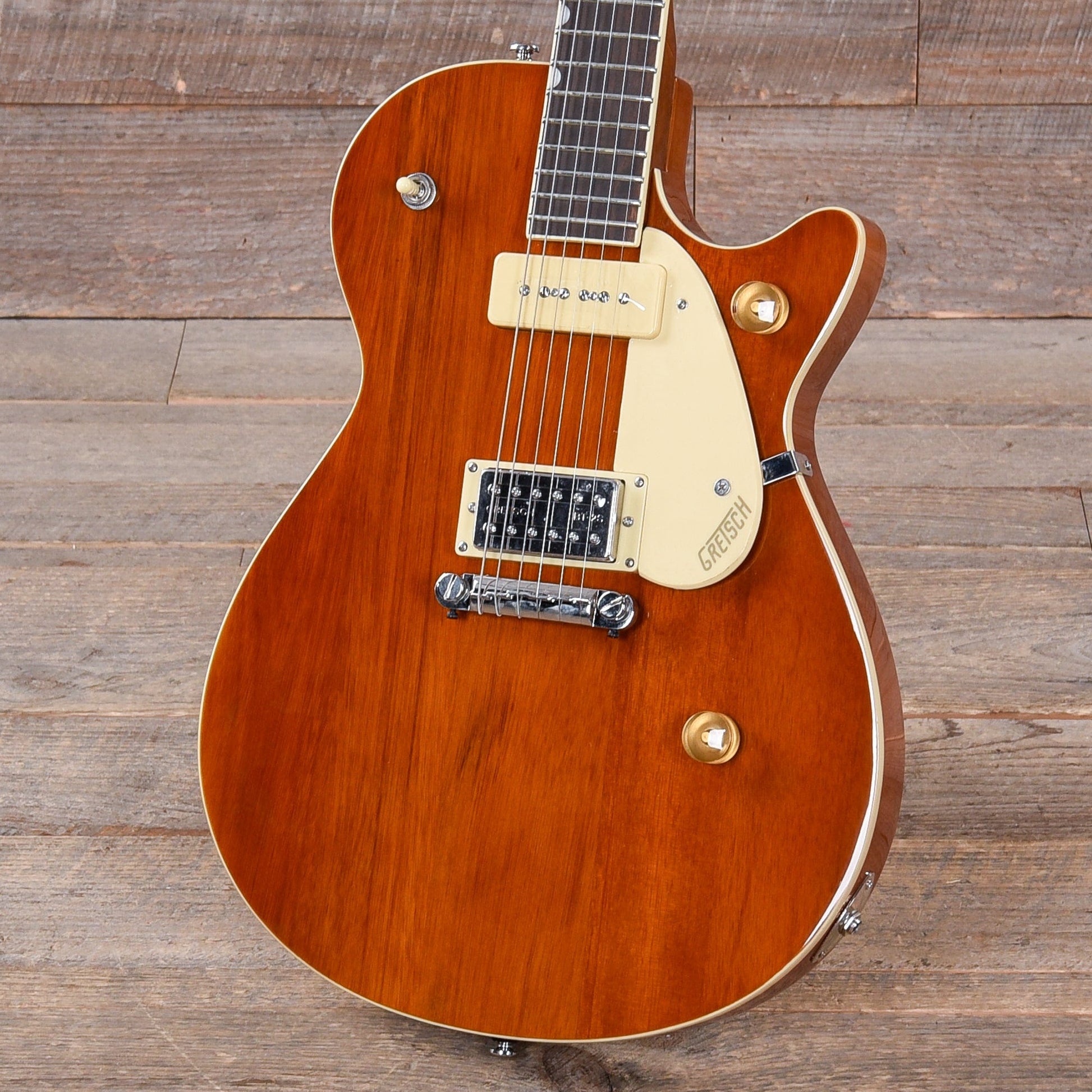 Gretsch G2215-P90 Streamliner Junior Jet Club Single Barrel Stain Electric Guitars / Solid Body