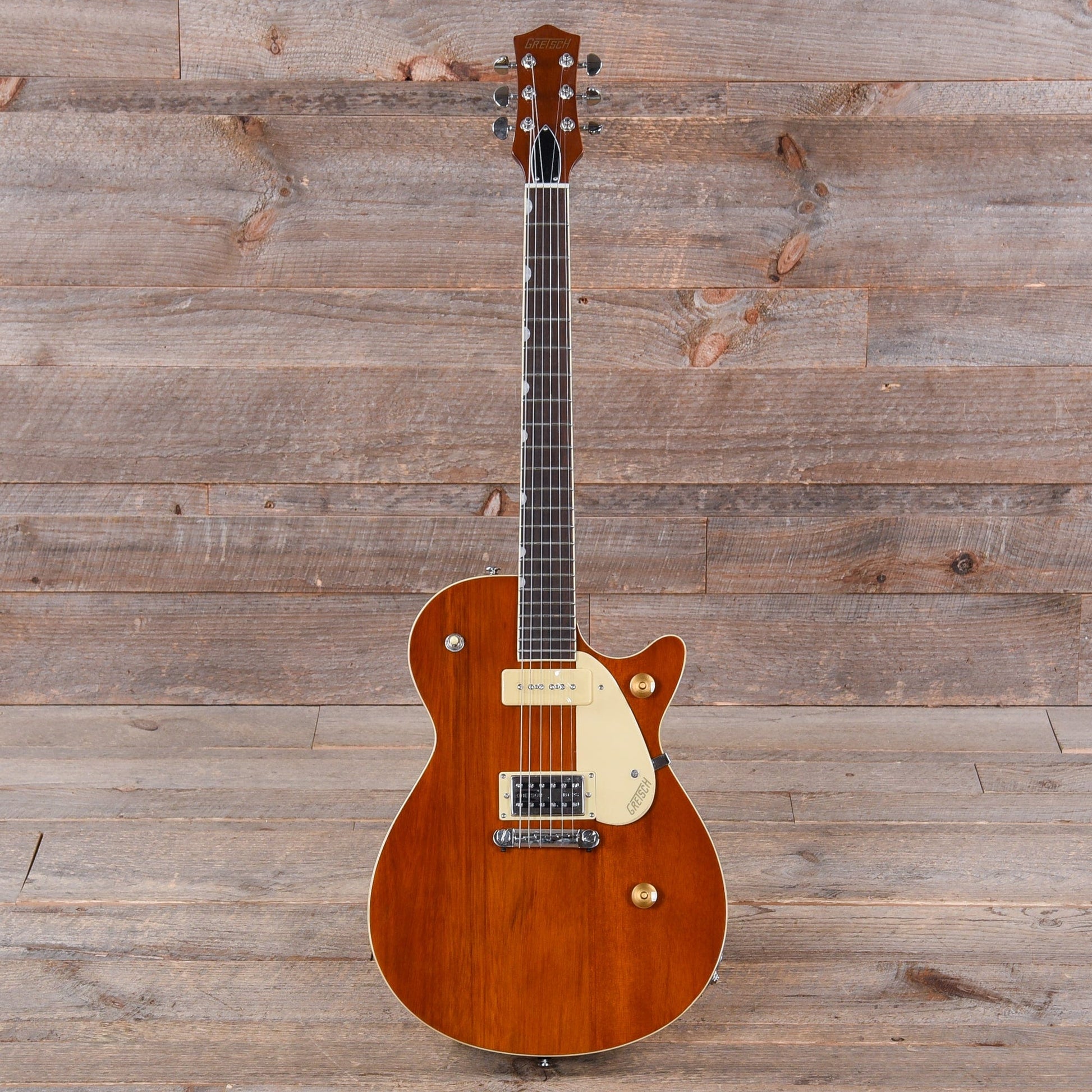 Gretsch G2215-P90 Streamliner Junior Jet Club Single Barrel Stain Electric Guitars / Solid Body